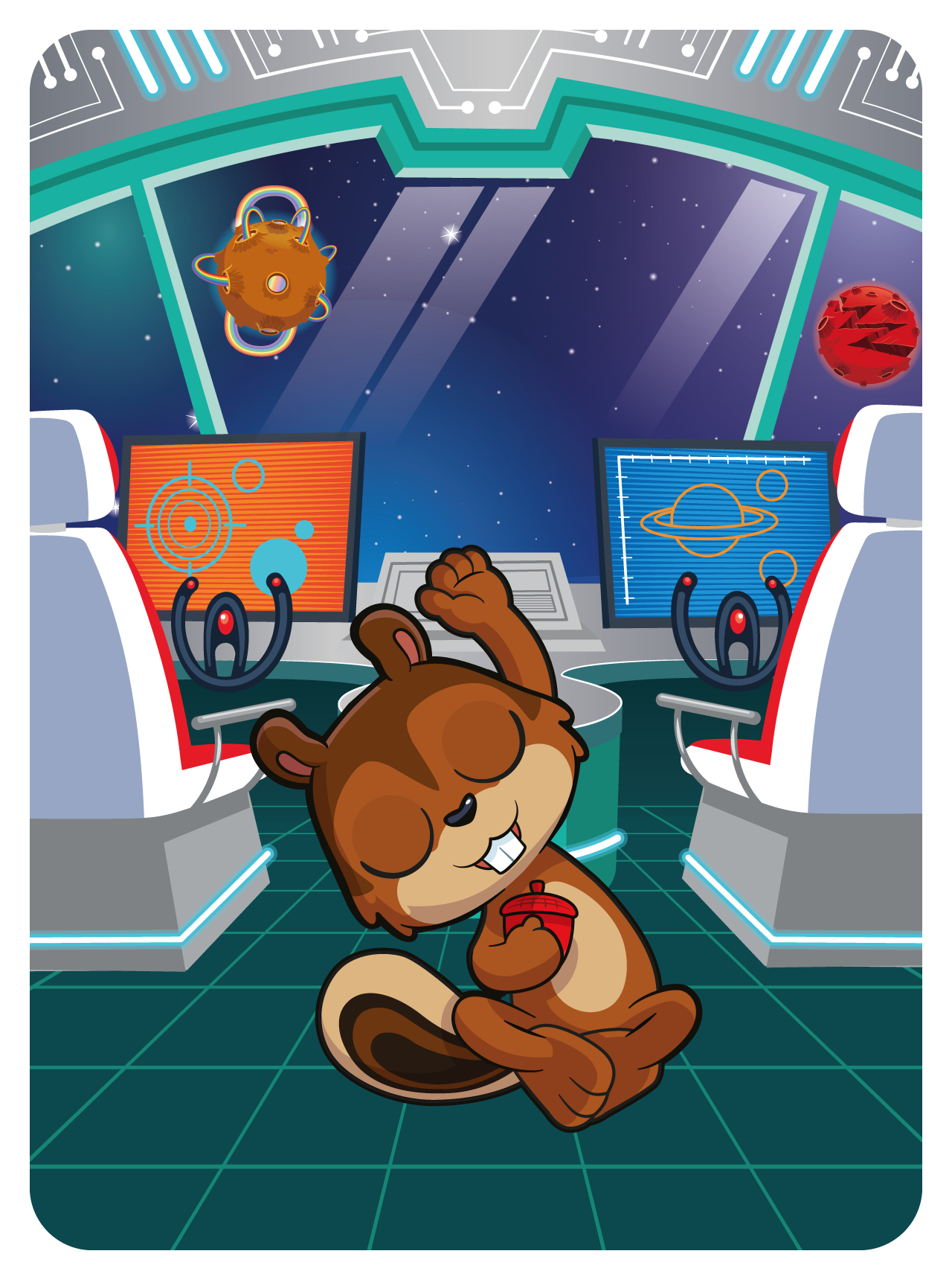 Gary Vaynerchuk - VeeFriends Series 2 - Cheerful Chipmunk #34866 - NFT # 34866