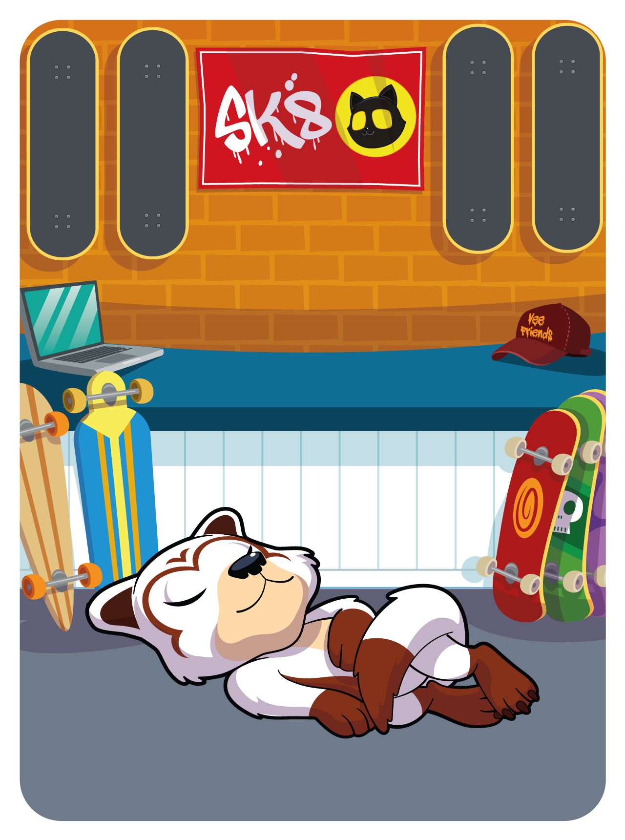 Gary Vaynerchuk - VeeFriends Series 2 - Warm Wolverine #35087 - NFT # 35087