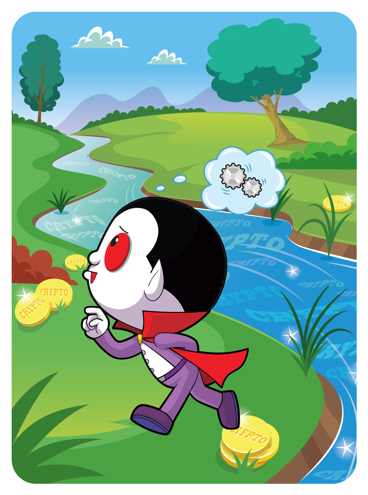 Gary Vaynerchuk - VeeFriends Series 2 - Vibe'n Vampire #35126 - NFT # 35126