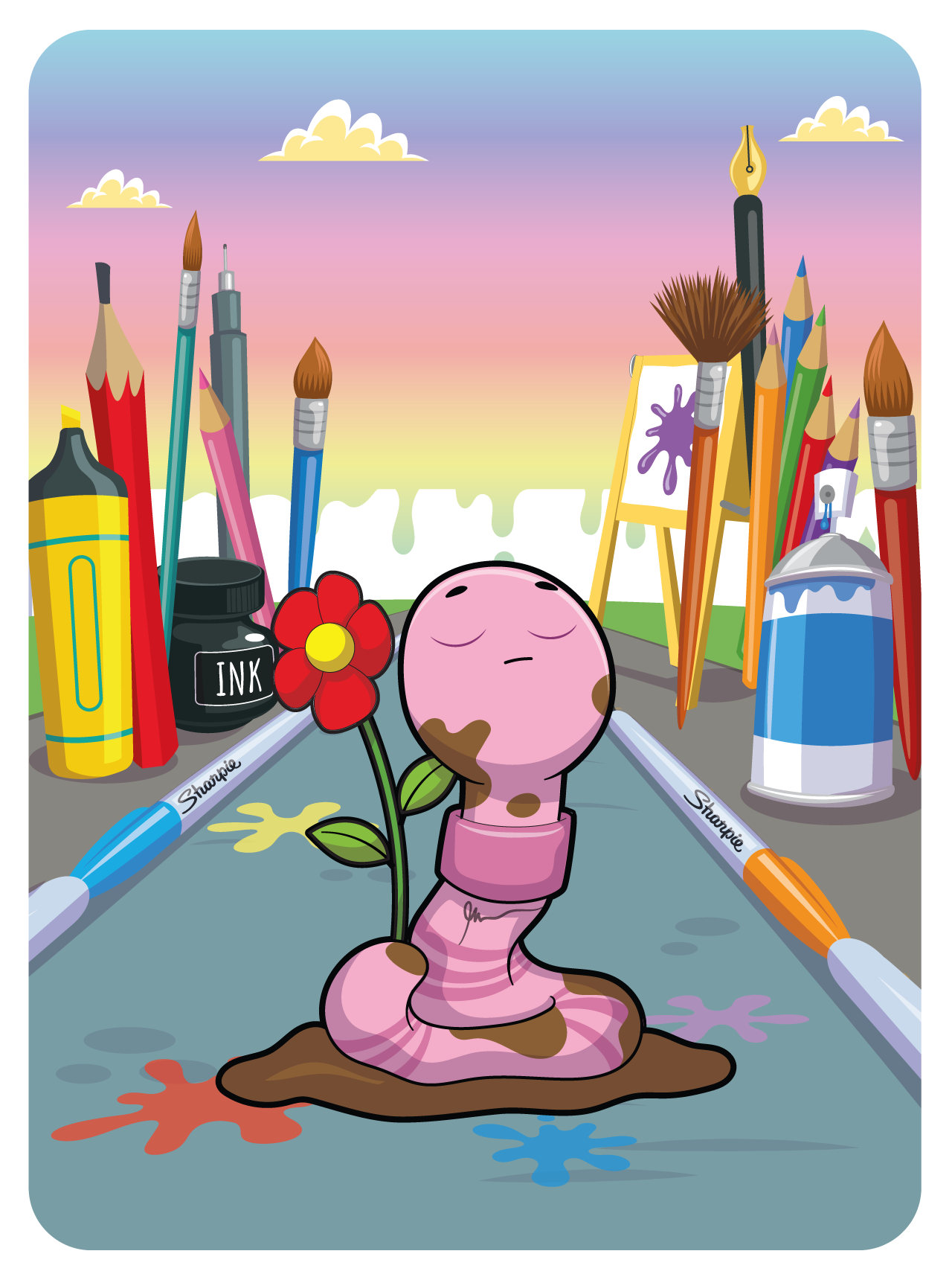 Gary Vaynerchuk - VeeFriends Series 2 - Tough To Beat A Worm From The Dirt! #35174 - NFT # 35174