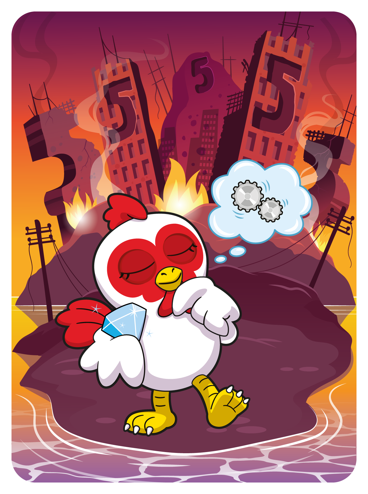 Gary Vaynerchuk - VeeFriends Series 2 - "Diamond Hands" Hen #35234 - NFT # 35234