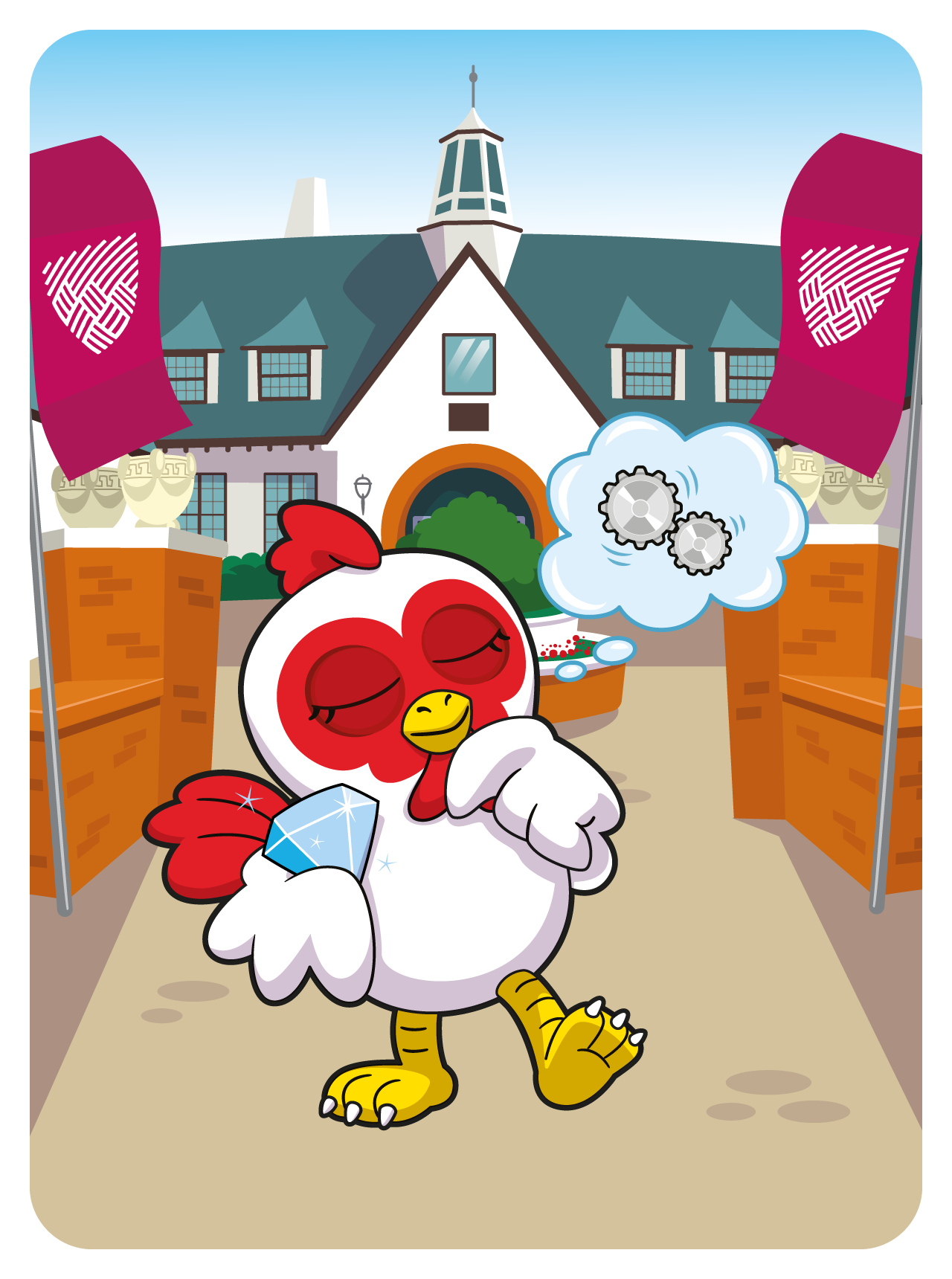 Gary Vaynerchuk - VeeFriends Series 2 - "Diamond Hands" Hen #35250 - NFT # 35250