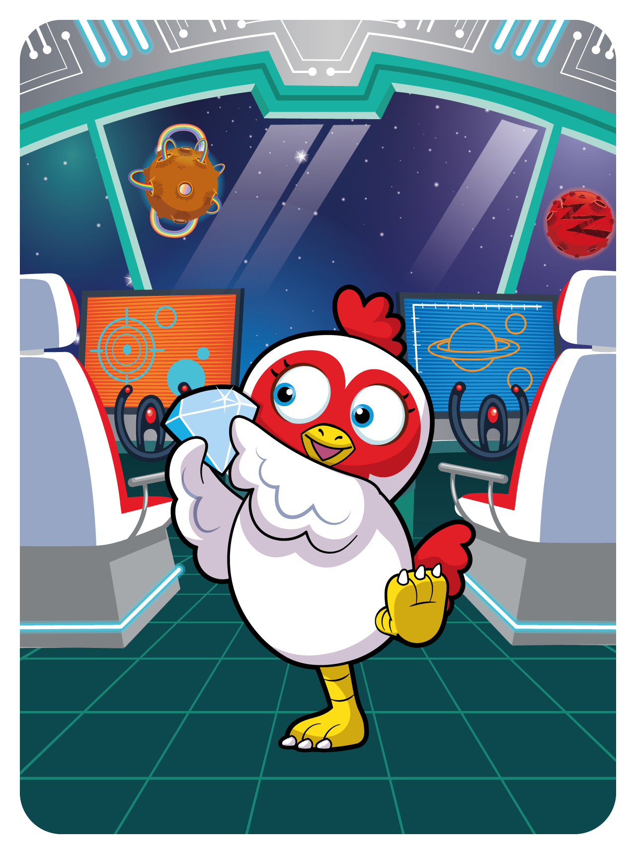 "Diamond Hands" Hen #35298