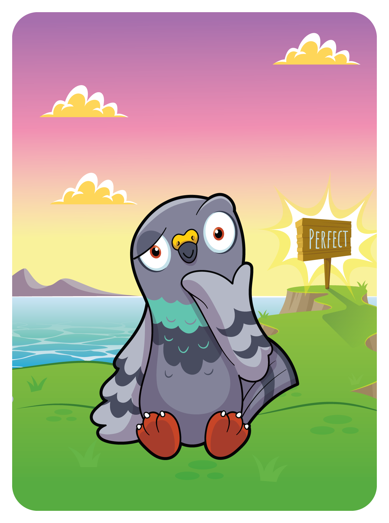 Gary Vaynerchuk - VeeFriends Series 2 - Perspective Pigeon #35316 - NFT # 35316