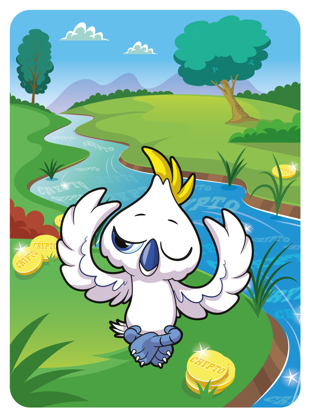 Gary Vaynerchuk - VeeFriends Series 2 - Courageous Cockatoo #35352 - NFT # 35352