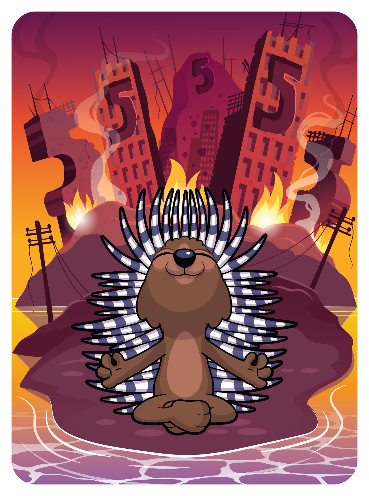 Gary Vaynerchuk - VeeFriends Series 2 - Positive Porcupine #35445 - NFT # 35445