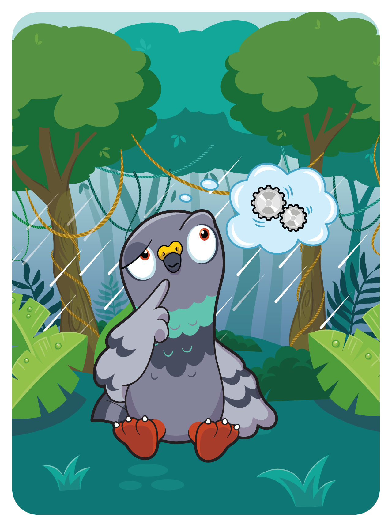 Gary Vaynerchuk - VeeFriends Series 2 - Perspective Pigeon #35454 - NFT # 35454