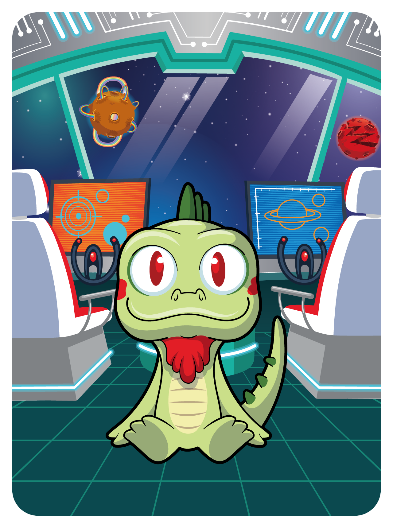 Gary Vaynerchuk - VeeFriends Series 2 - Intuitive Iguana #35457 - NFT # 35457