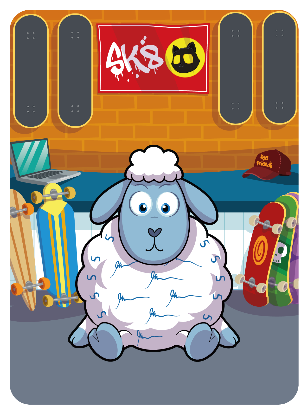 Gary Vaynerchuk - VeeFriends Series 2 - Lit Lamb #35478 - NFT # 35478