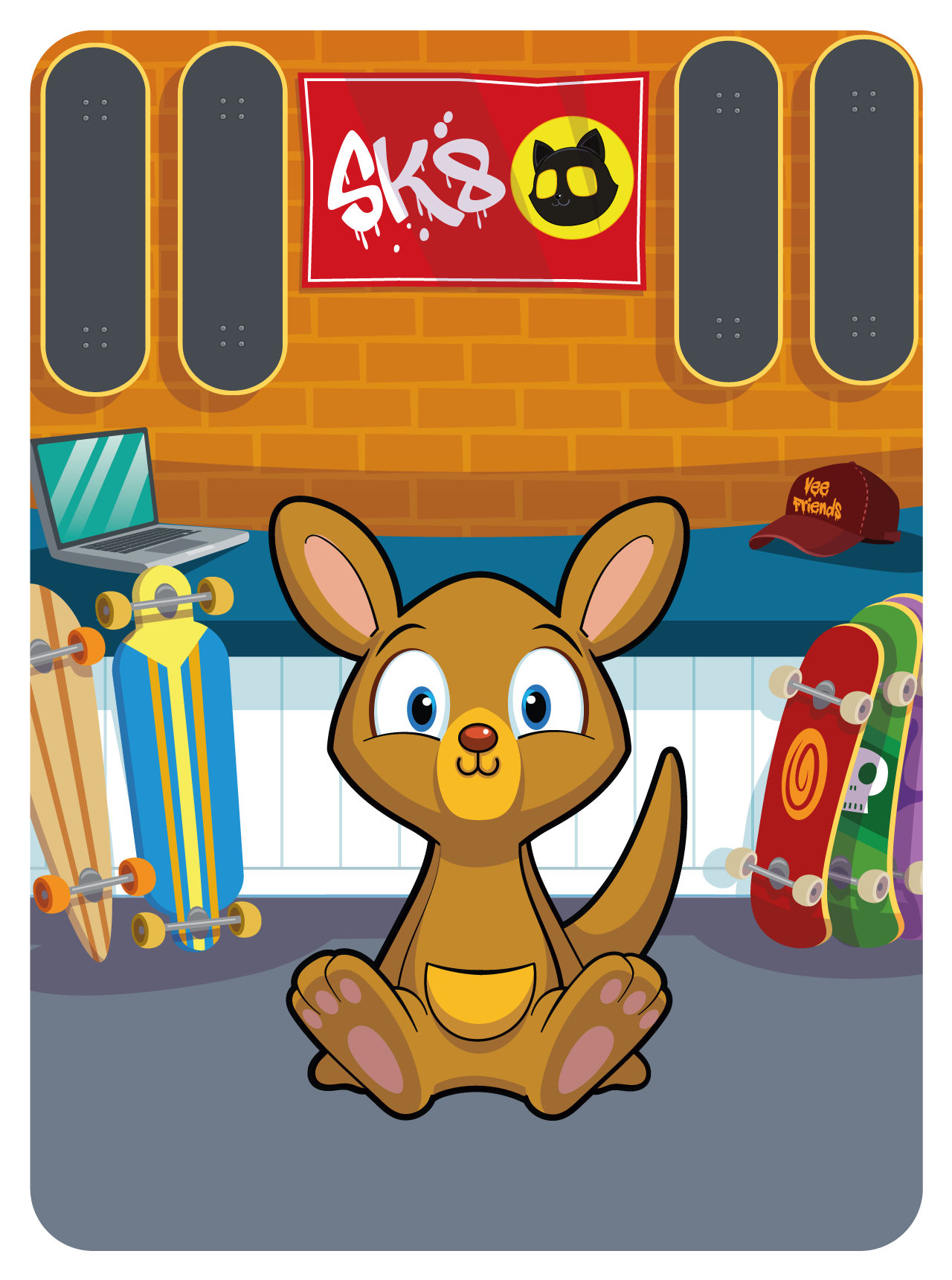 Gary Vaynerchuk - VeeFriends Series 2 - Kindred Kangaroo #35527 - NFT # 35527