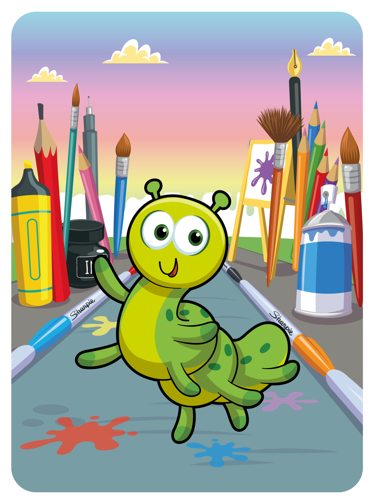 Gary Vaynerchuk - VeeFriends Series 2 - Independent Inch Worm #35546 - NFT # 35546