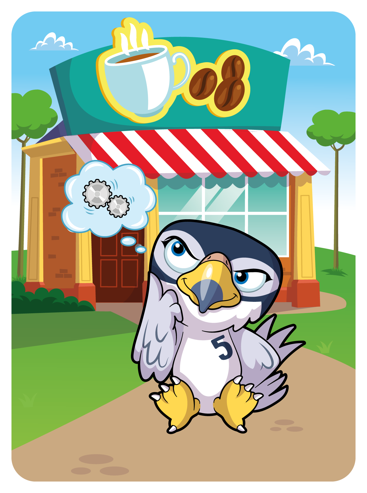 Gary Vaynerchuk - VeeFriends Series 2 - Focused Falcon #35554 - NFT # 35554