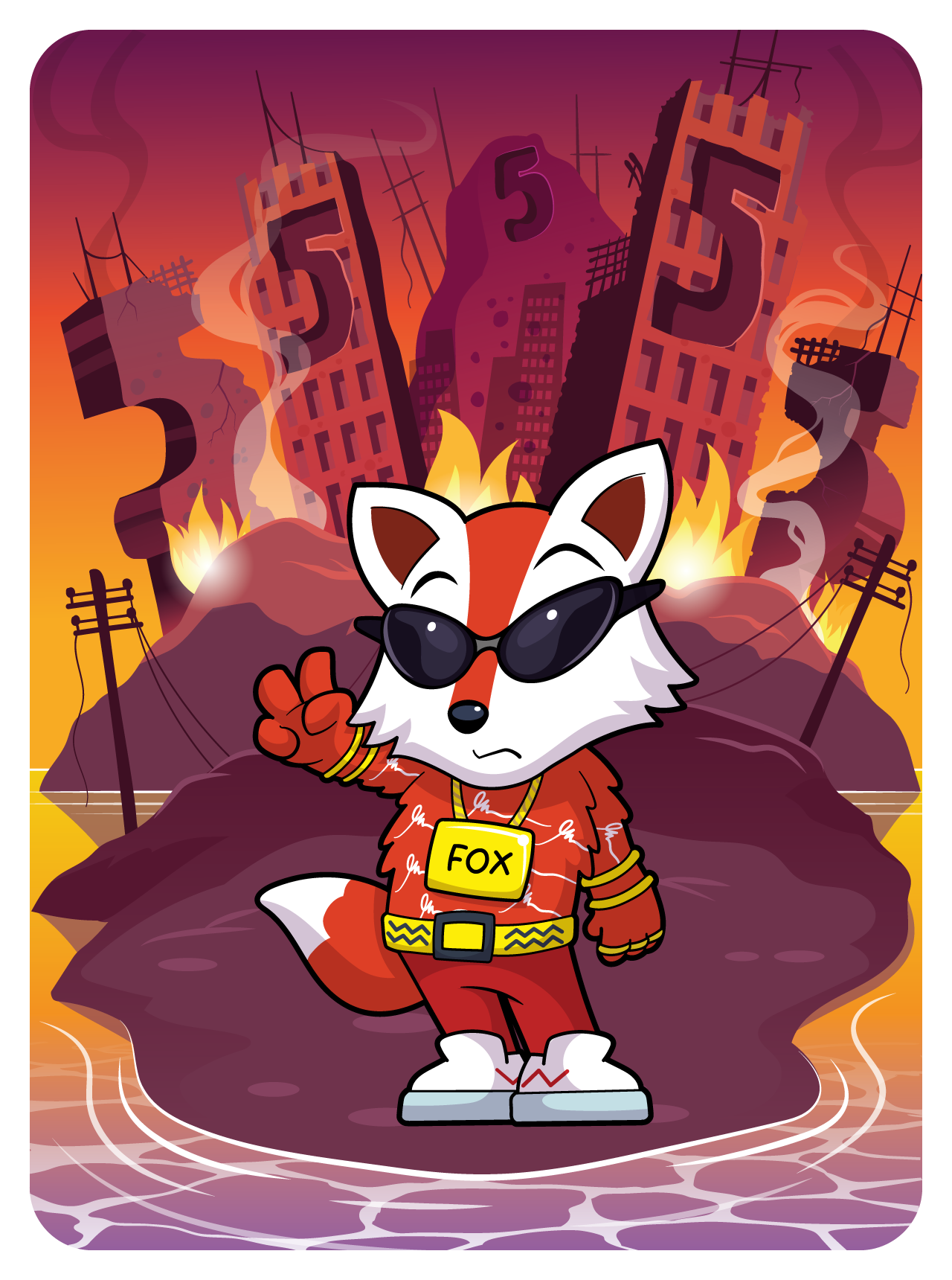 Gary Vaynerchuk - VeeFriends Series 2 - Flex'n Fox #35589 - NFT # 35589