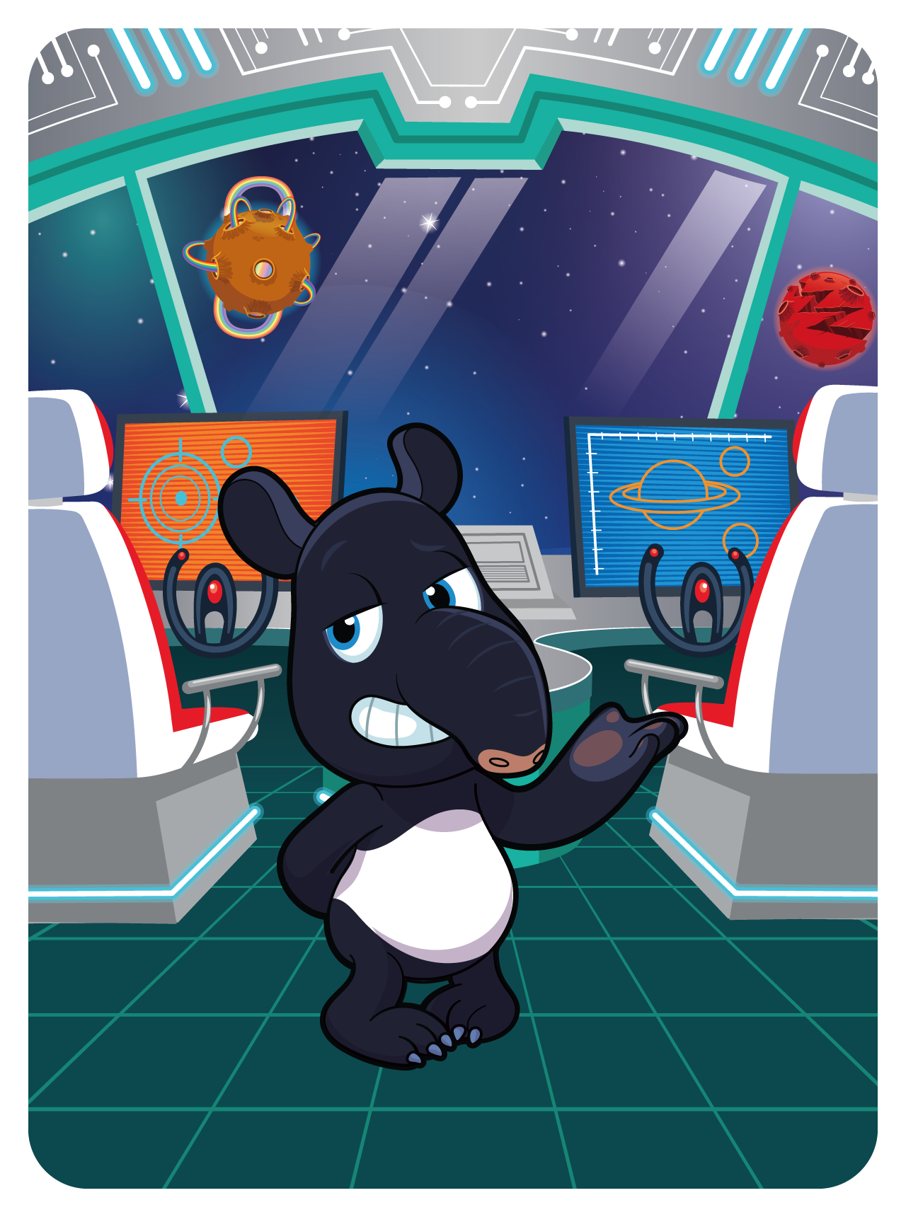 Gary Vaynerchuk - VeeFriends Series 2 - Tasteful Malayan Tapir #35602 - NFT # 35602