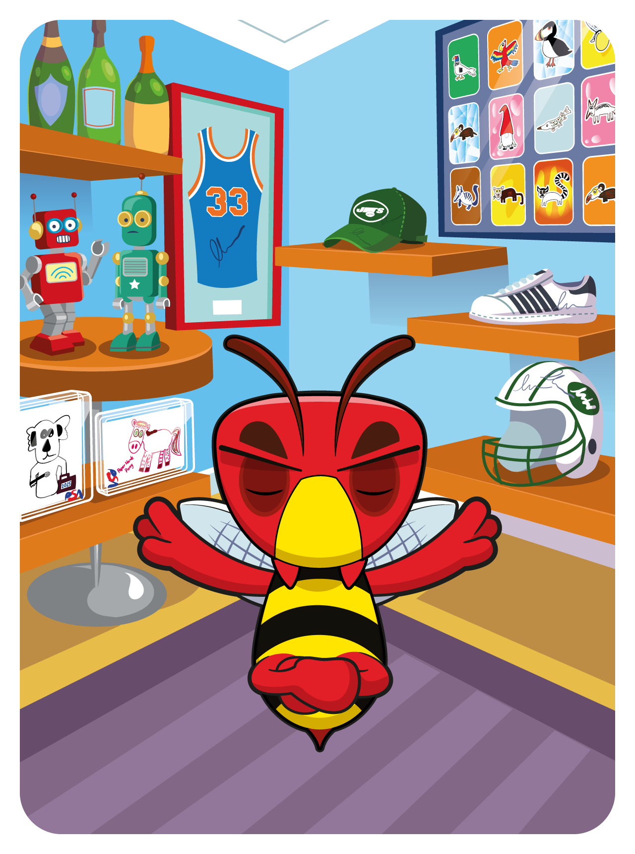 Gary Vaynerchuk - VeeFriends Series 2 - "Hot Shit" Hornet #35685 - NFT # 35685