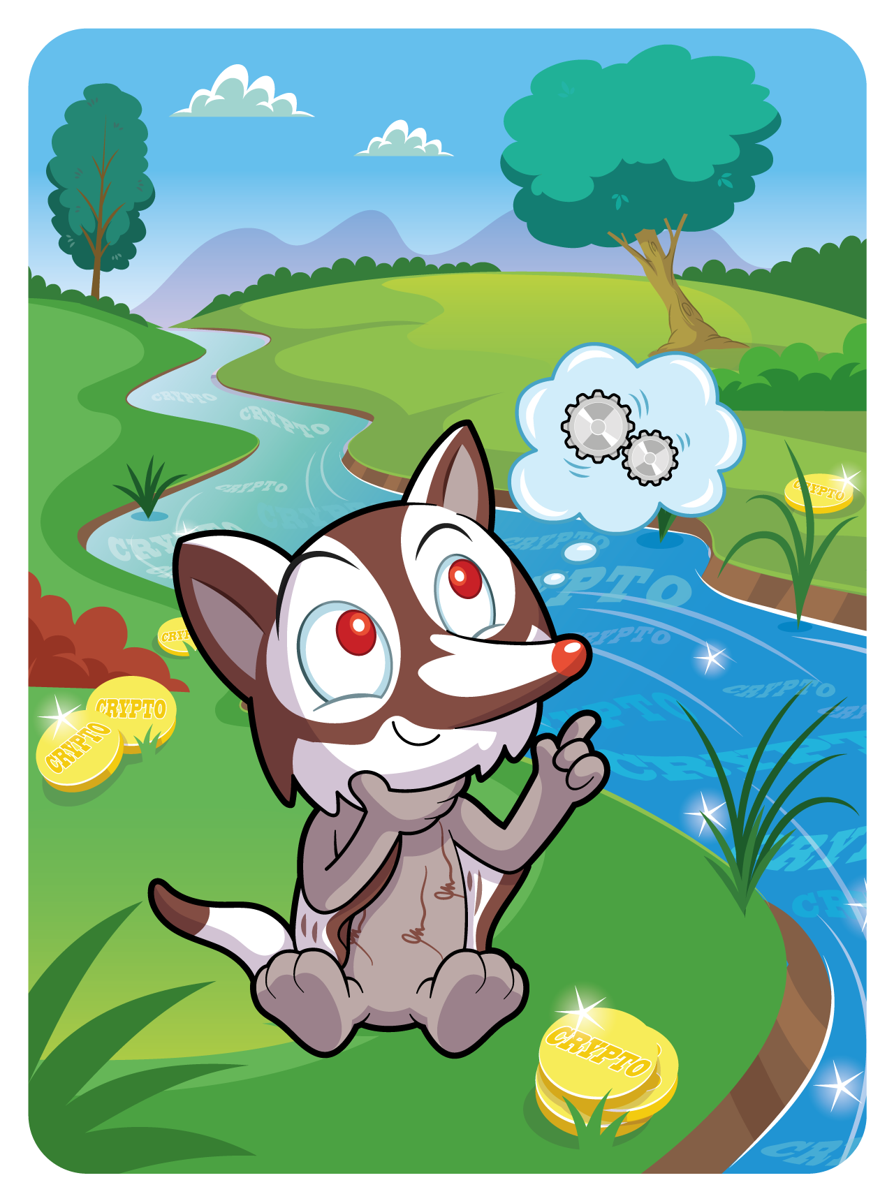 Gary Vaynerchuk - VeeFriends Series 2 - Gleeful Sugar Glider #35802 - NFT # 35802