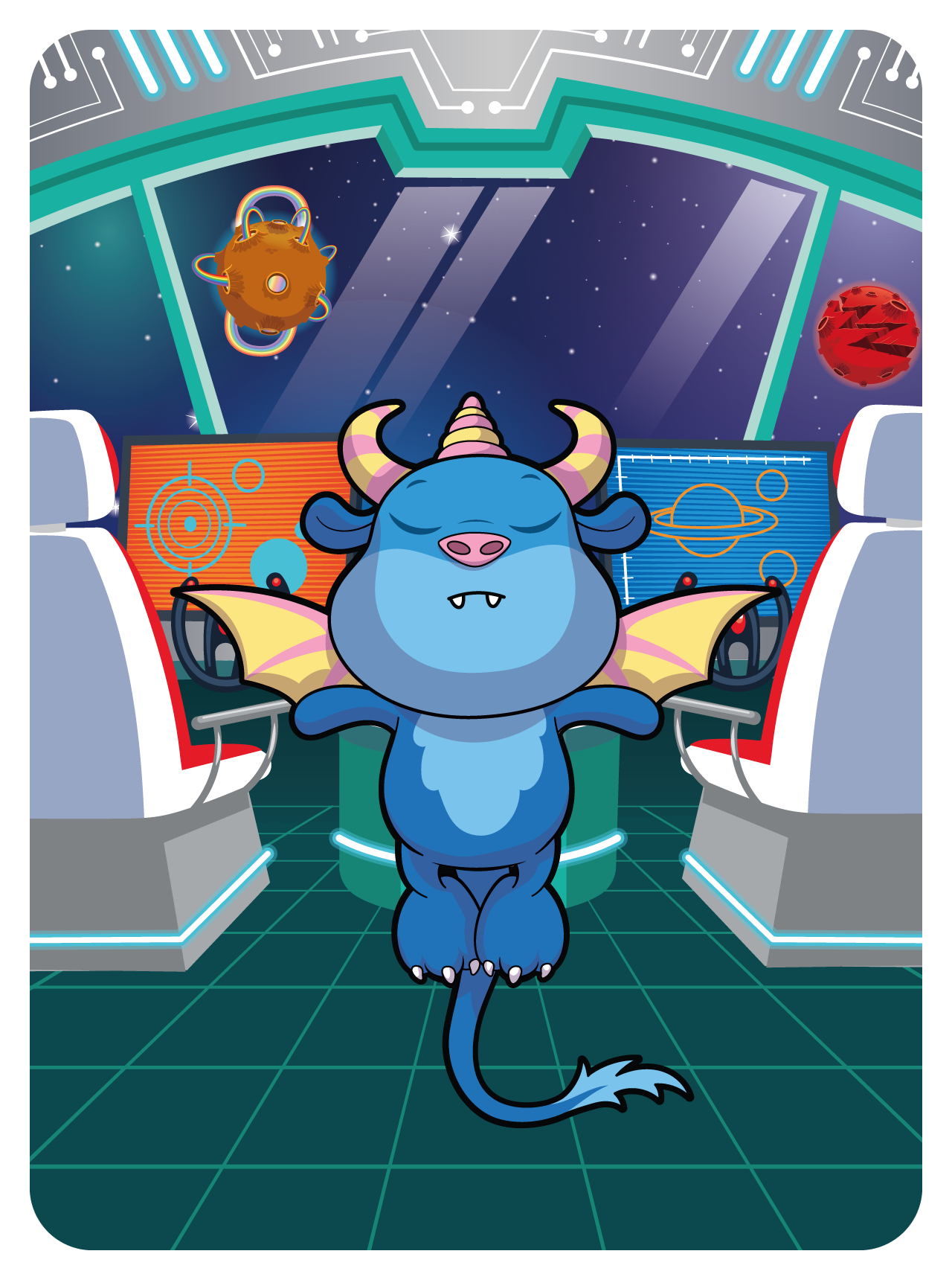 Gary Vaynerchuk - VeeFriends Series 2 - Thoughtful Three Horned Harpik #35978 - NFT # 35978