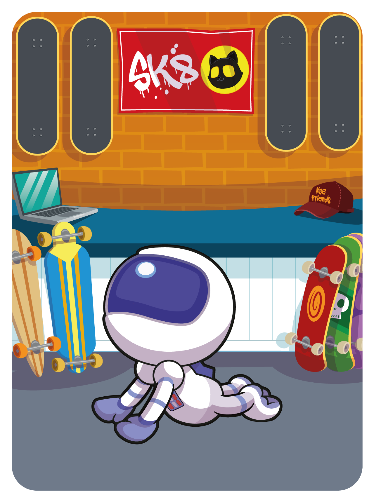 Gary Vaynerchuk - VeeFriends Series 2 - Adventurous Astronaut #36040 - NFT # 36040