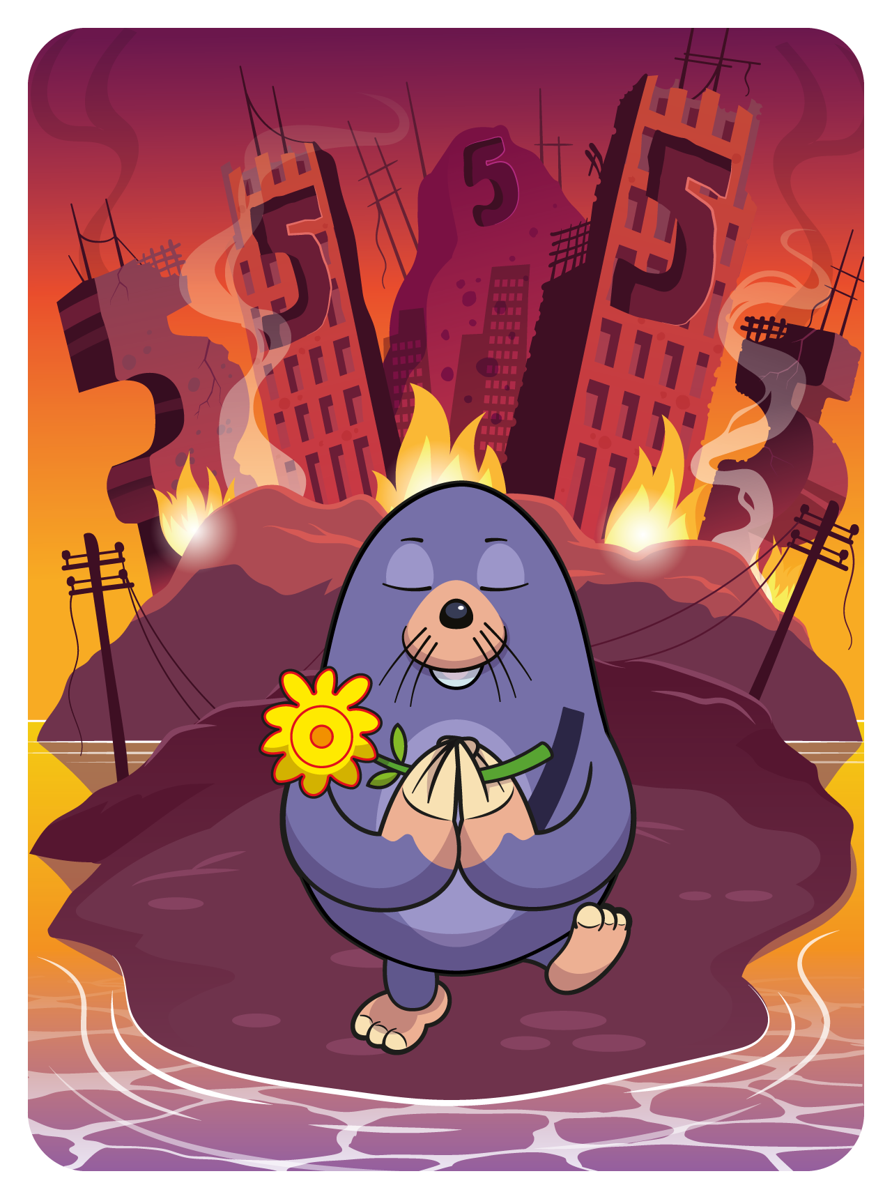 Gary Vaynerchuk - VeeFriends Series 2 - Fuck You Monday Mole #36130 - NFT # 36130