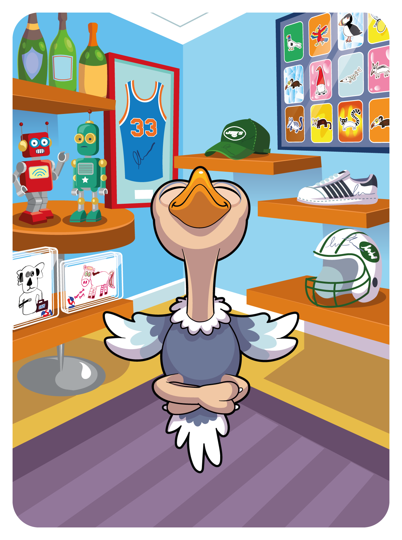 Gary Vaynerchuk - VeeFriends Series 2 - Organized Ostrich #36462 - NFT # 36462