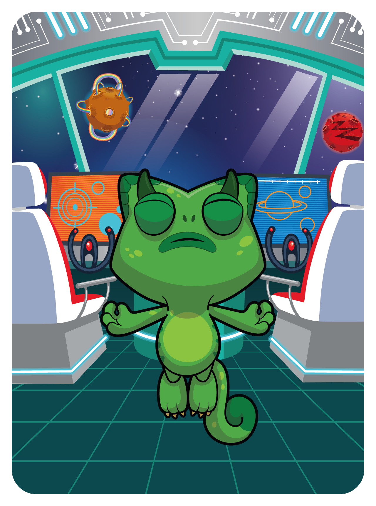 Gary Vaynerchuk - VeeFriends Series 2 - Charismatic Chameleon #36481 - NFT # 36481