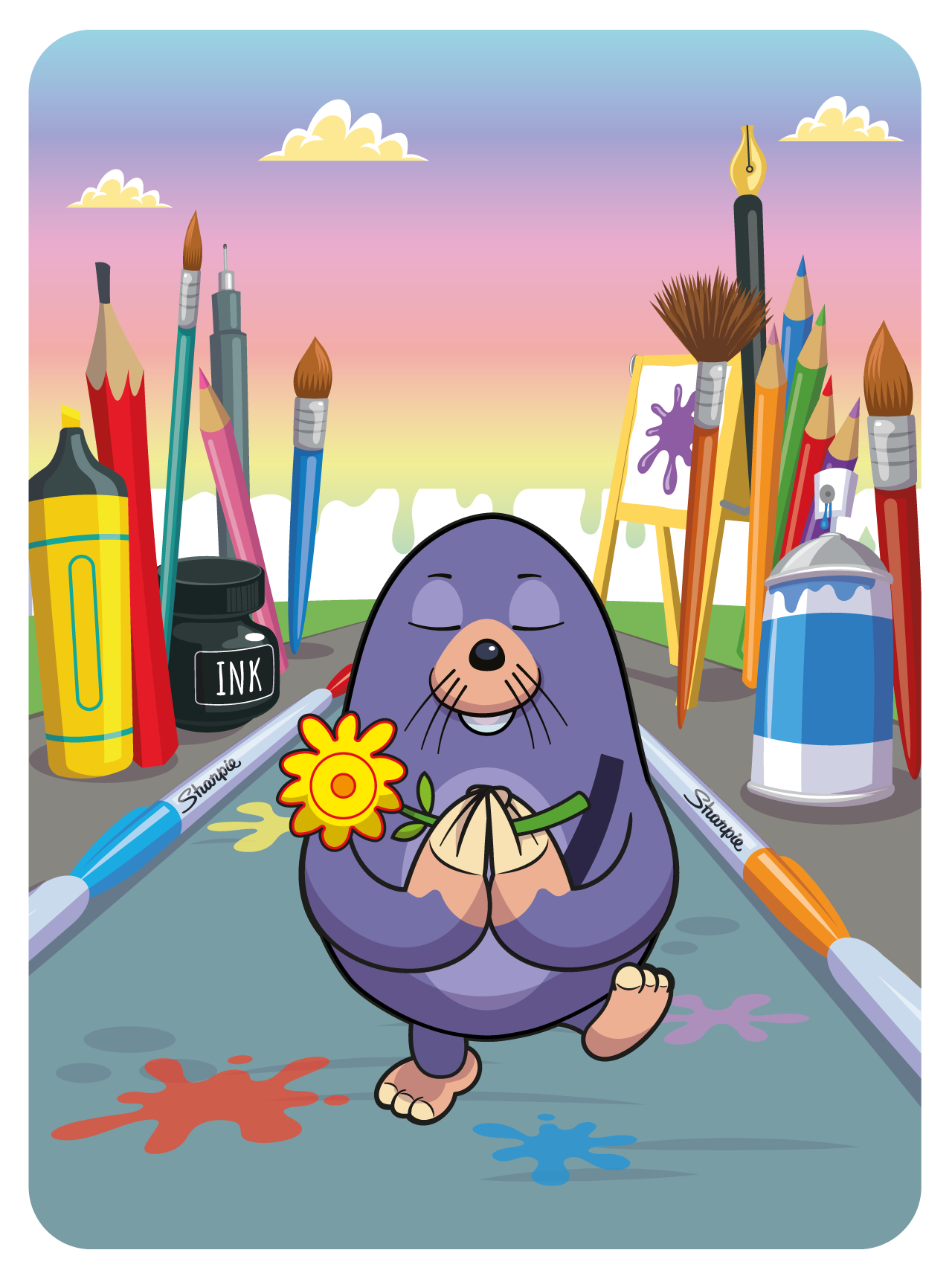 Gary Vaynerchuk - VeeFriends Series 2 - Fuck You Monday Mole #36510 - NFT # 36510