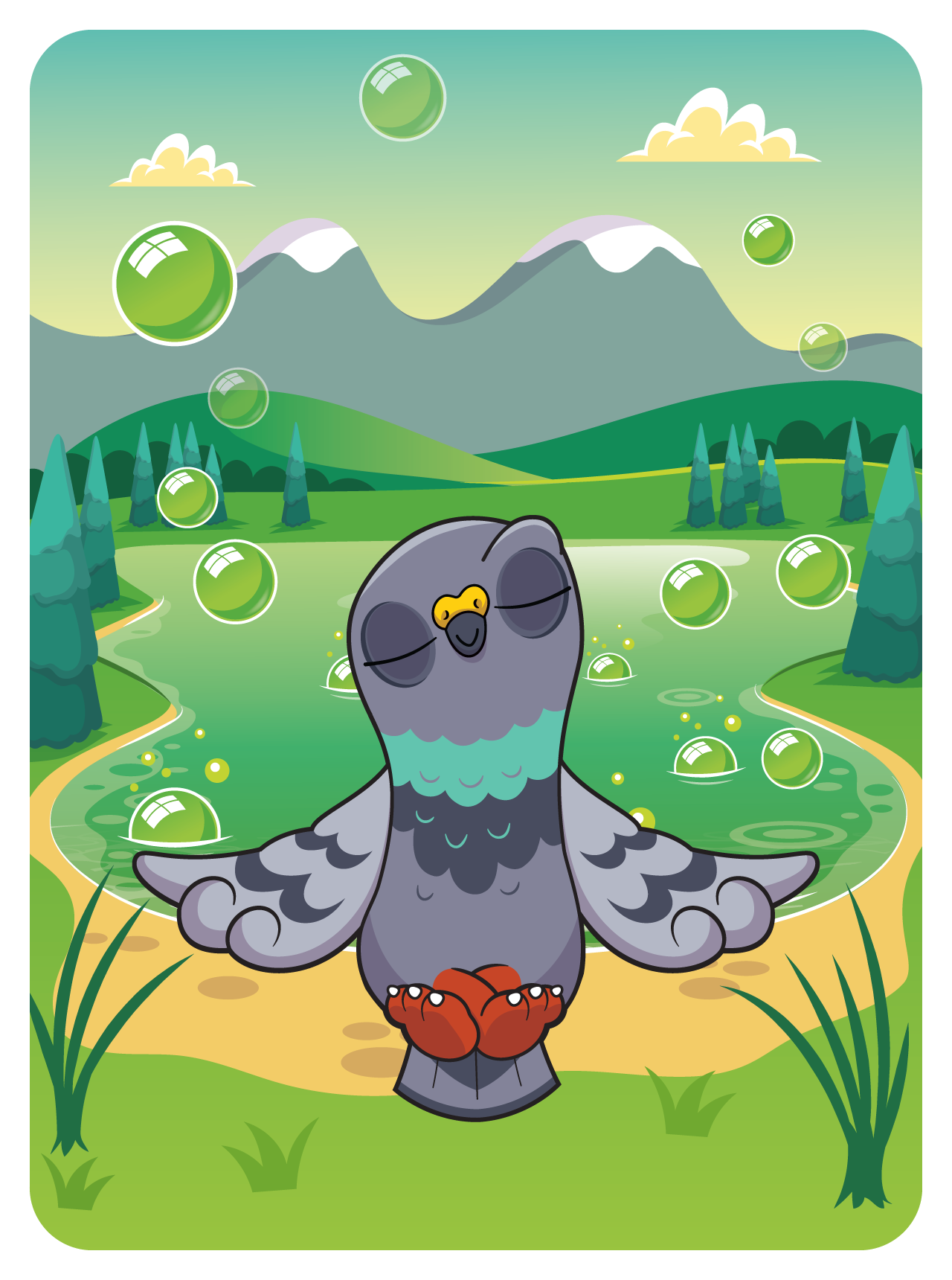 Gary Vaynerchuk - VeeFriends Series 2 - Perspective Pigeon #36636 - NFT # 36636