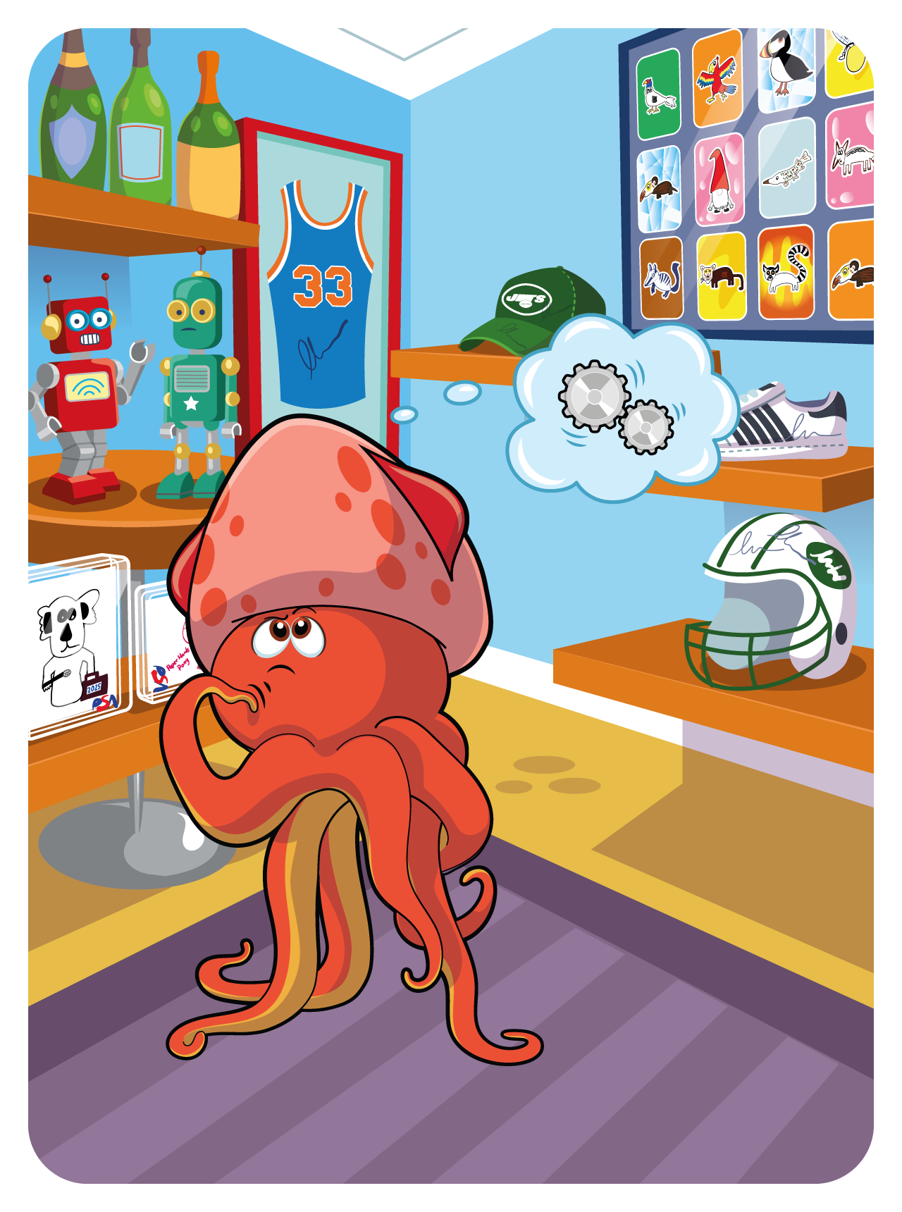 Sympathetic Squid #36675
