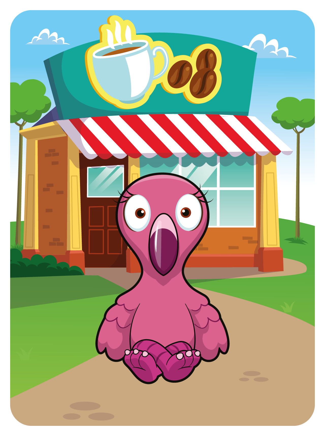 Gary Vaynerchuk - VeeFriends Series 2 - Forthright Flamingo #36828 - NFT # 36828