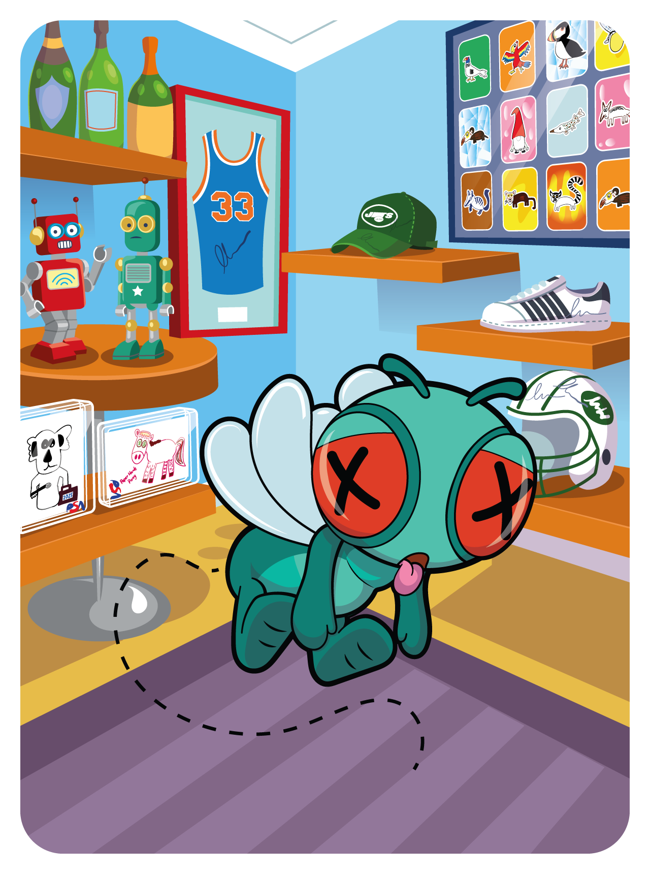 Gary Vaynerchuk - VeeFriends Series 2 - "You're Gonna Die" Fly #36961 - NFT # 36961