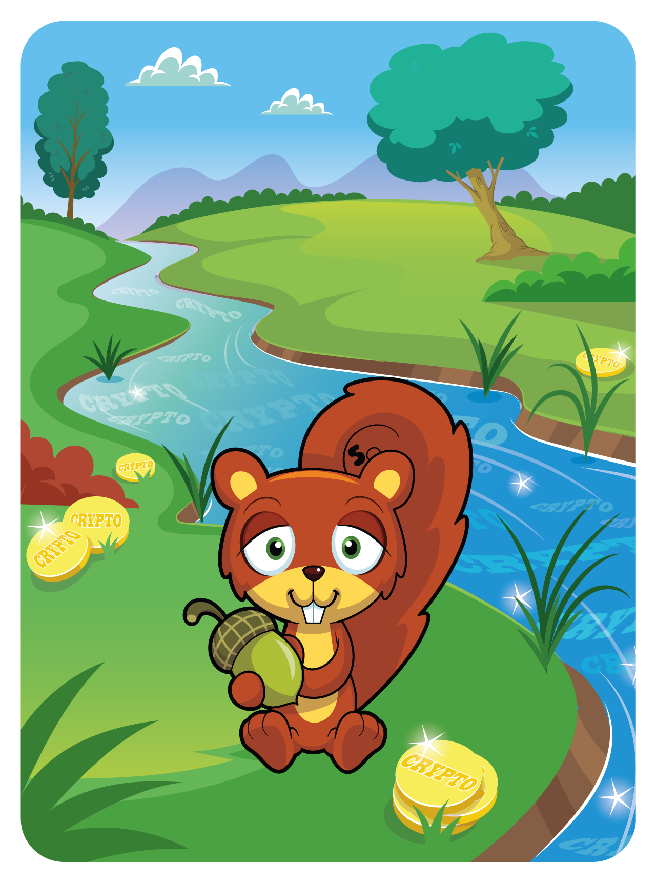 Gary Vaynerchuk - VeeFriends Series 2 - Sharing Squirrel #37012 - NFT # 37012