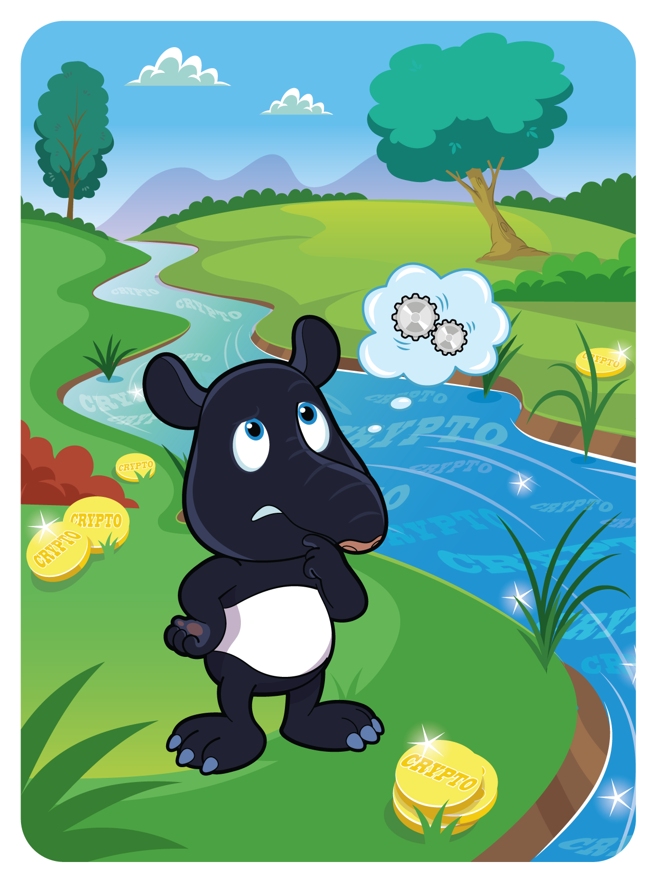 Gary Vaynerchuk - VeeFriends Series 2 - Tasteful Malayan Tapir #37087 - NFT # 37087