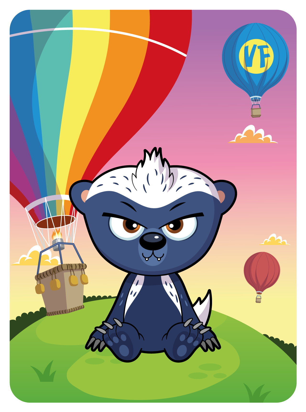 Gary Vaynerchuk - VeeFriends Series 2 - Headstrong Honey Badger #37151 - NFT # 37151