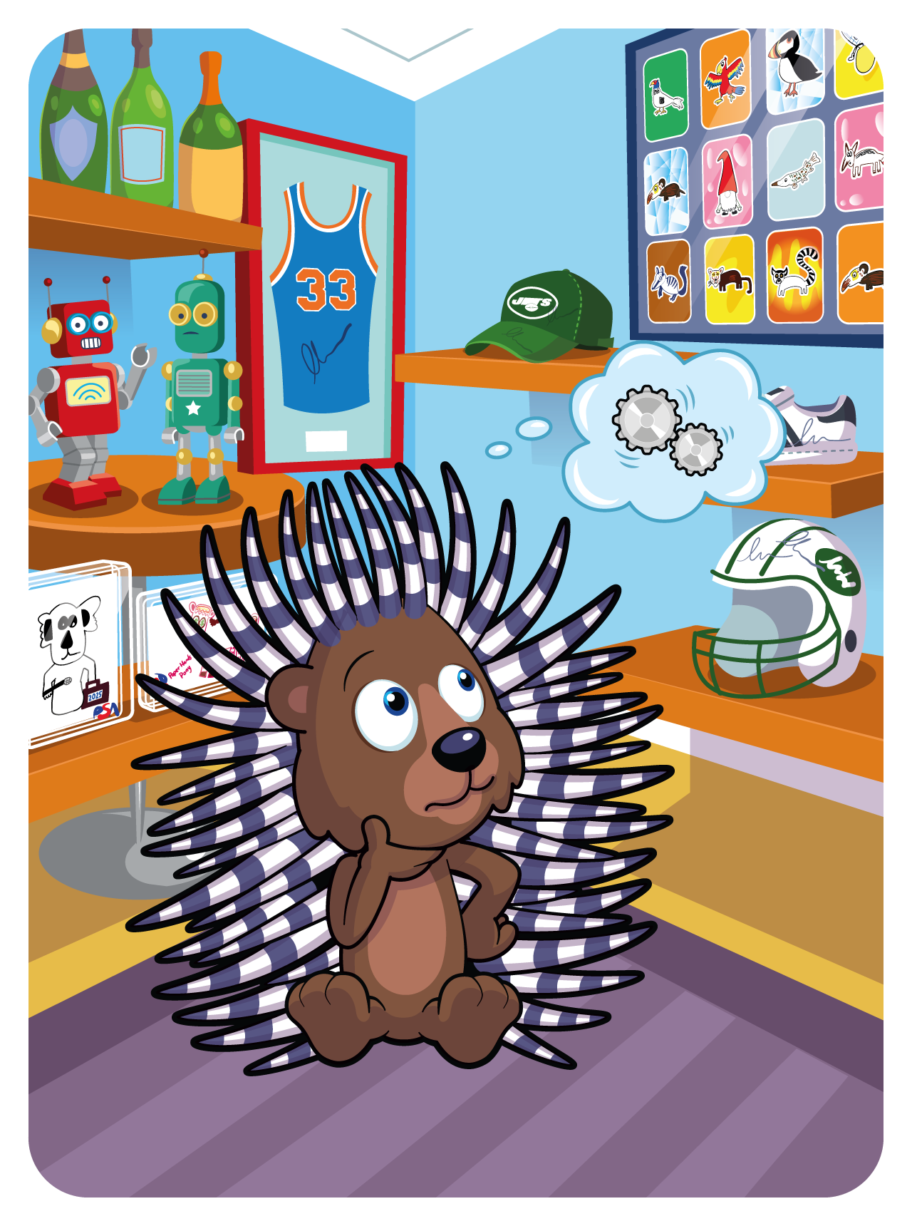 Gary Vaynerchuk - VeeFriends Series 2 - Positive Porcupine #37164 - NFT # 37164