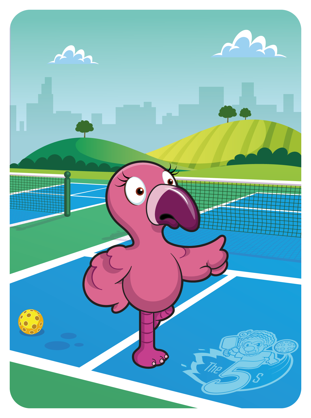 Gary Vaynerchuk - VeeFriends Series 2 - Forthright Flamingo #37303 - NFT # 37303