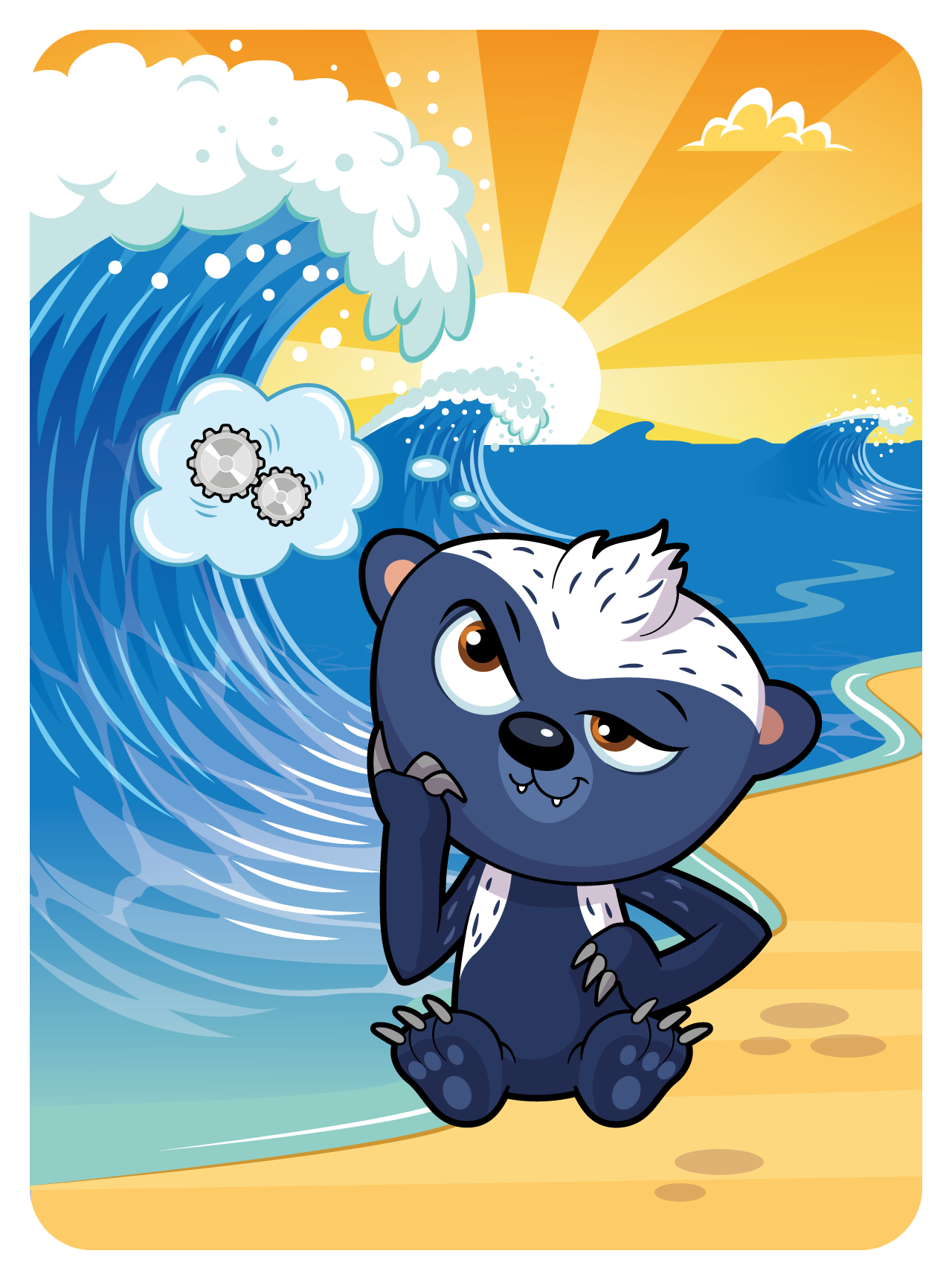 Gary Vaynerchuk - VeeFriends Series 2 - Headstrong Honey Badger #37323 - NFT # 37323