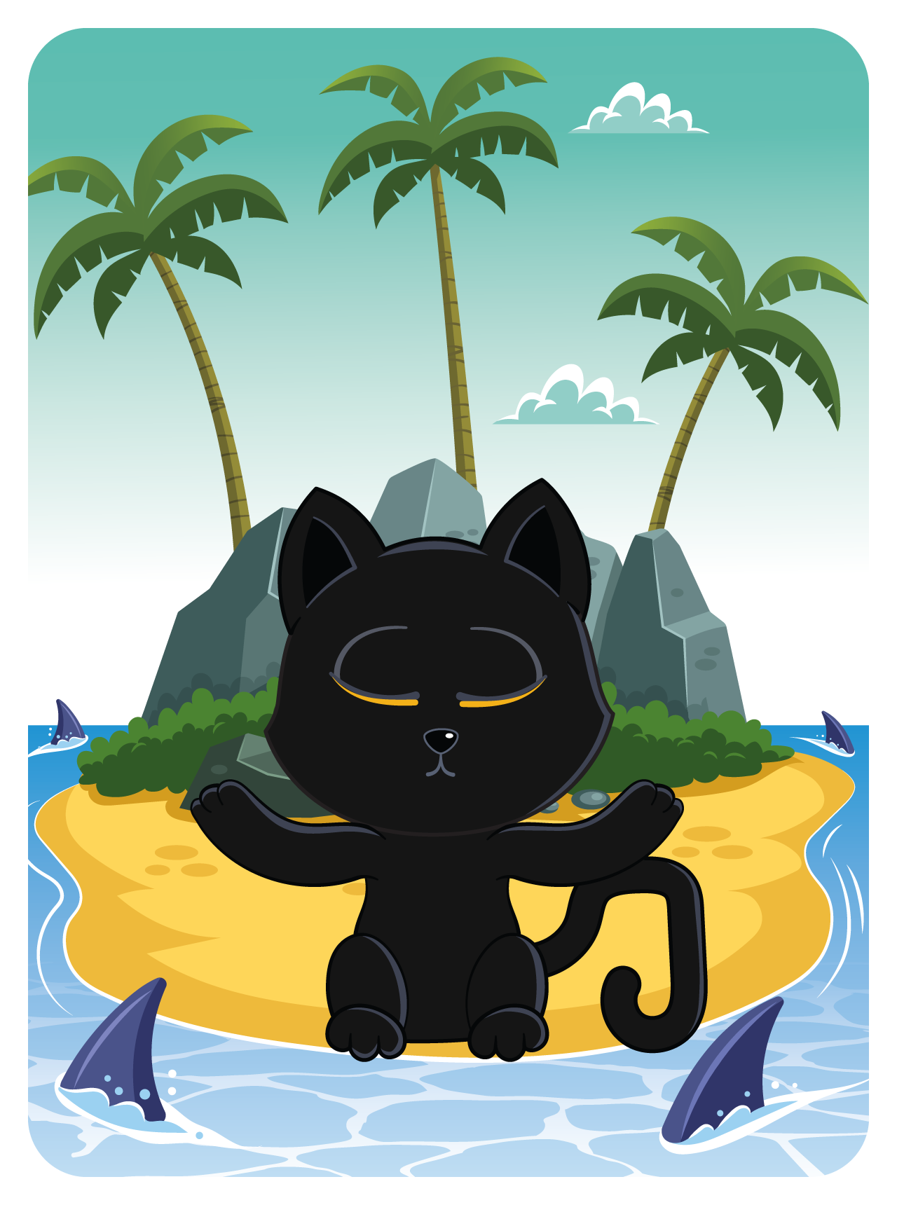 Gary Vaynerchuk - VeeFriends Series 2 - Very, Very, Very, Very, Lucky Black Cat #37451 - NFT # 37451