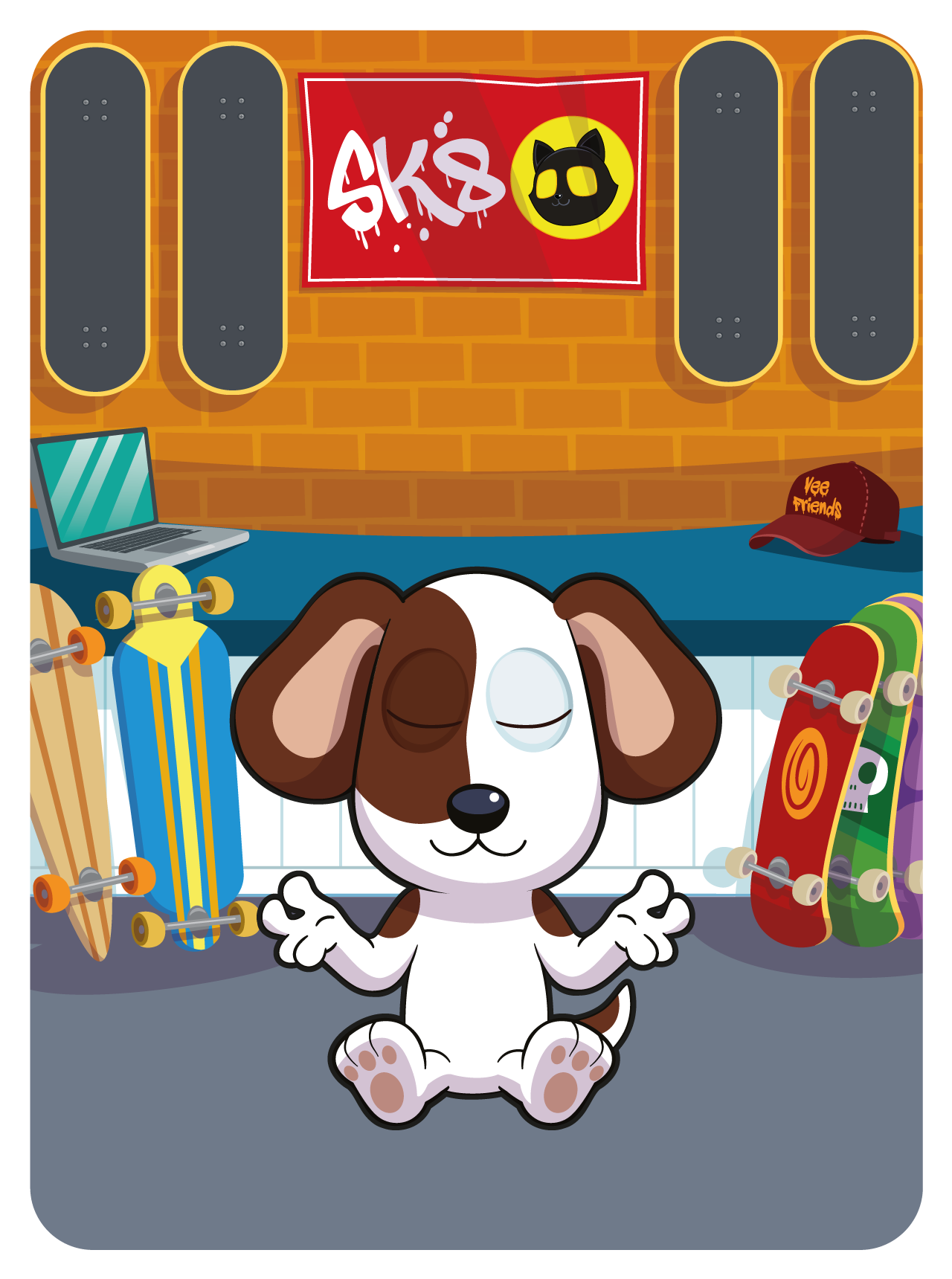 Gary Vaynerchuk - VeeFriends Series 2 - Dialed In Dog #37612 - NFT # 37612