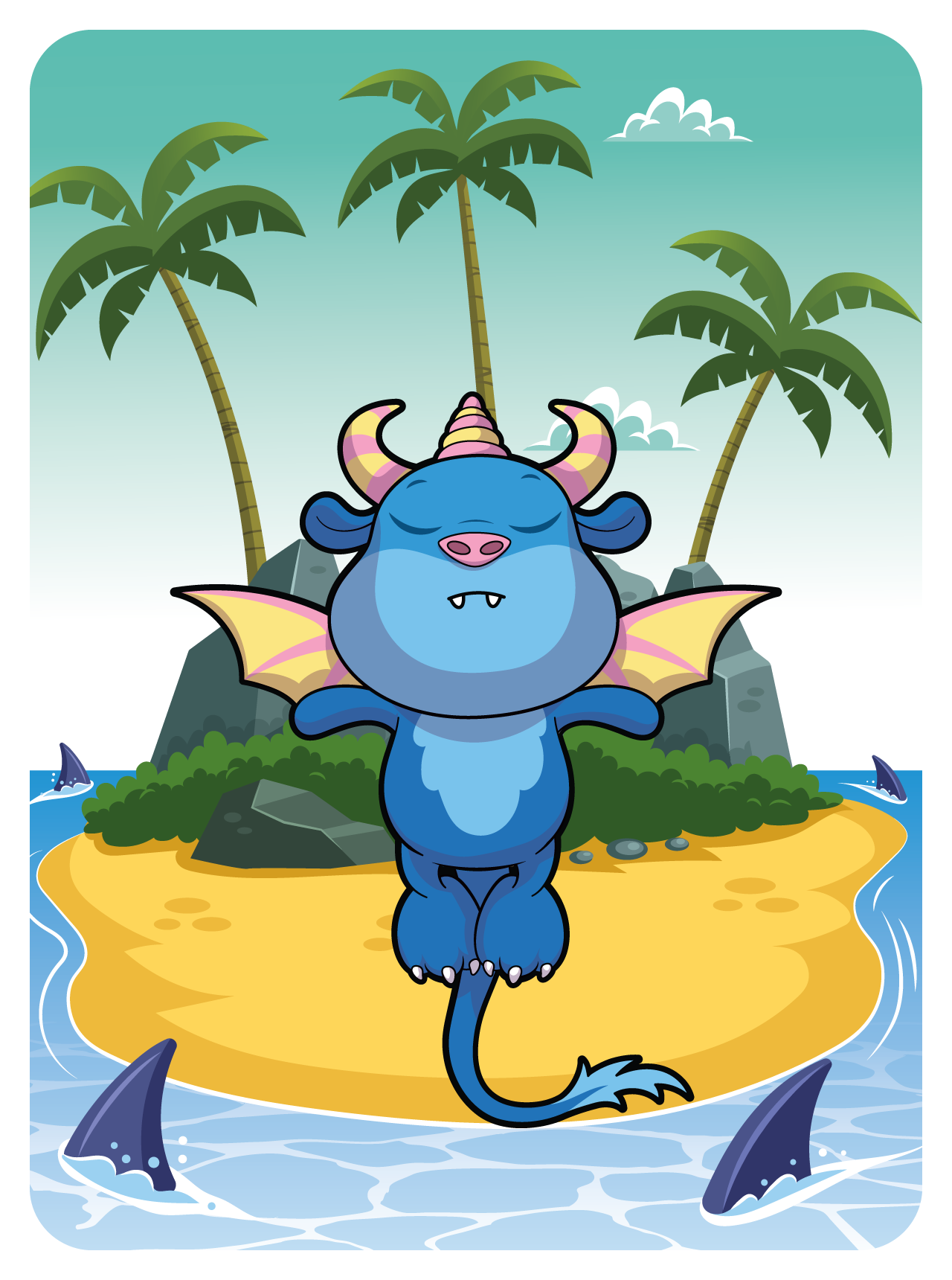 Gary Vaynerchuk - VeeFriends Series 2 - Thoughtful Three Horned Harpik #37647 - NFT # 37647