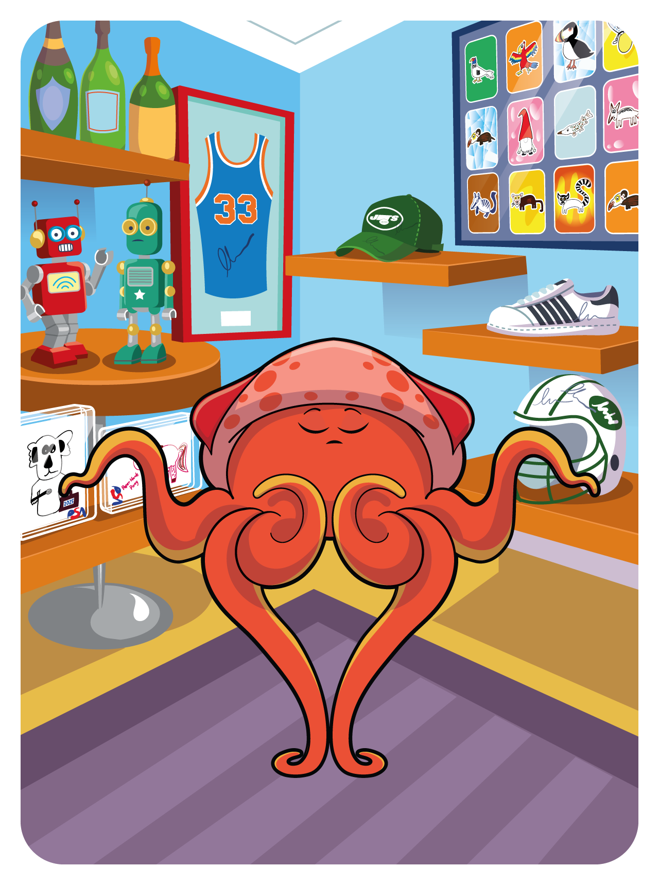 Gary Vaynerchuk - VeeFriends Series 2 - Sympathetic Squid #37723 - NFT # 37723