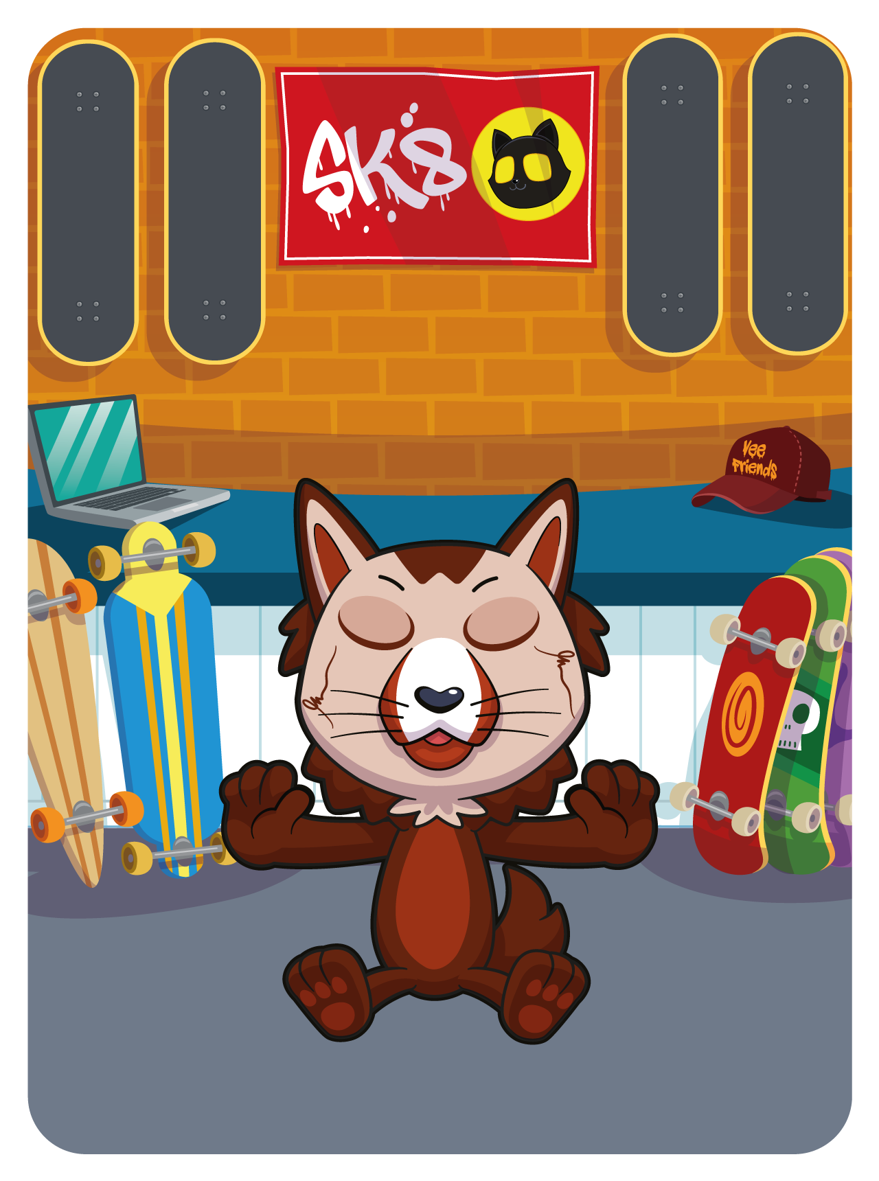 Gary Vaynerchuk - VeeFriends Series 2 - Courteous Coyote #37737 - NFT # 37737