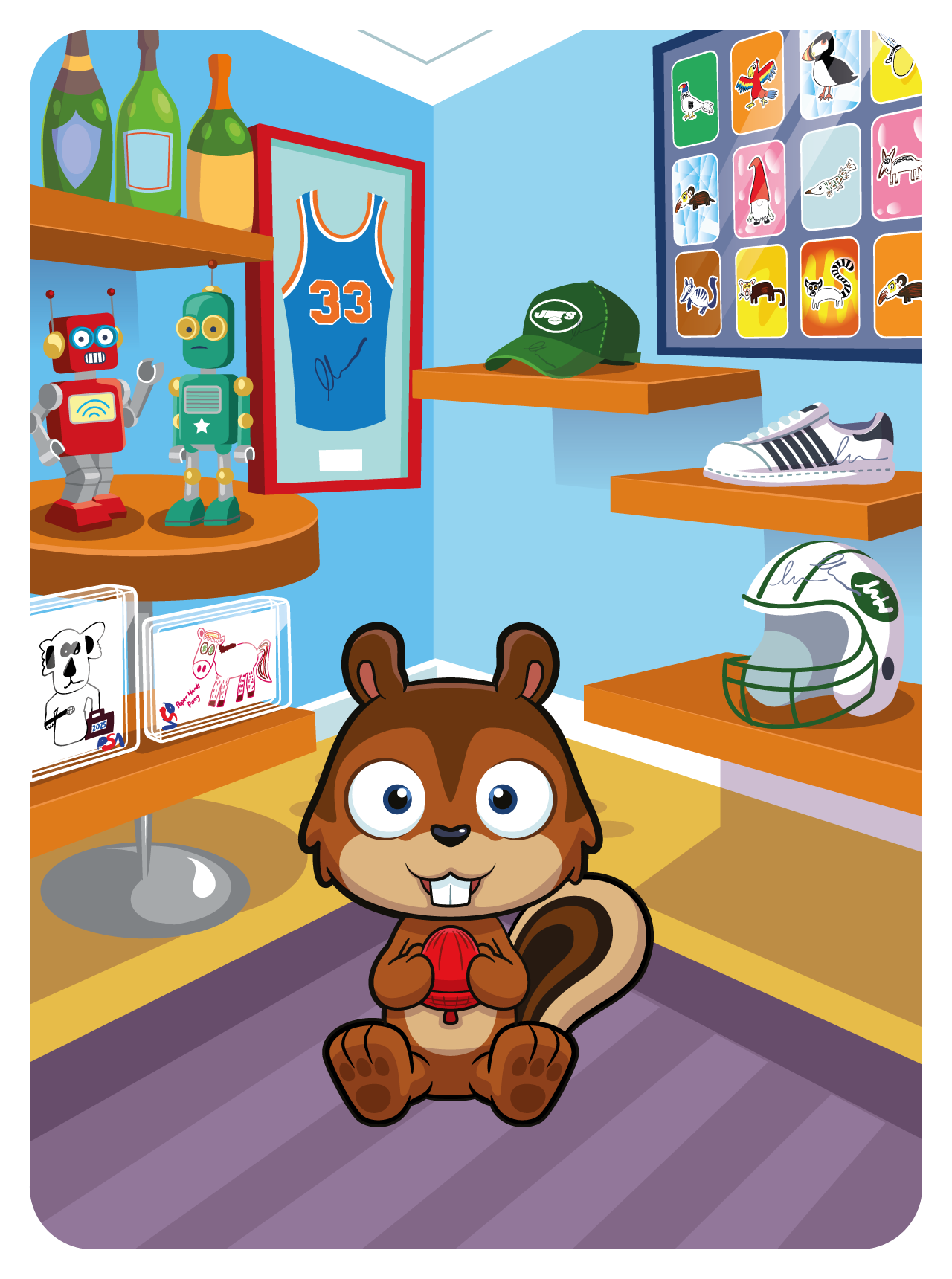 Gary Vaynerchuk - VeeFriends Series 2 - Cheerful Chipmunk #37740 - NFT # 37740