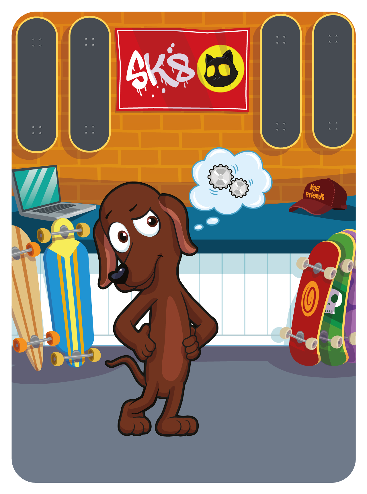 Gary Vaynerchuk - VeeFriends Series 2 - Dapper Dachshund #37791 - NFT # 37791