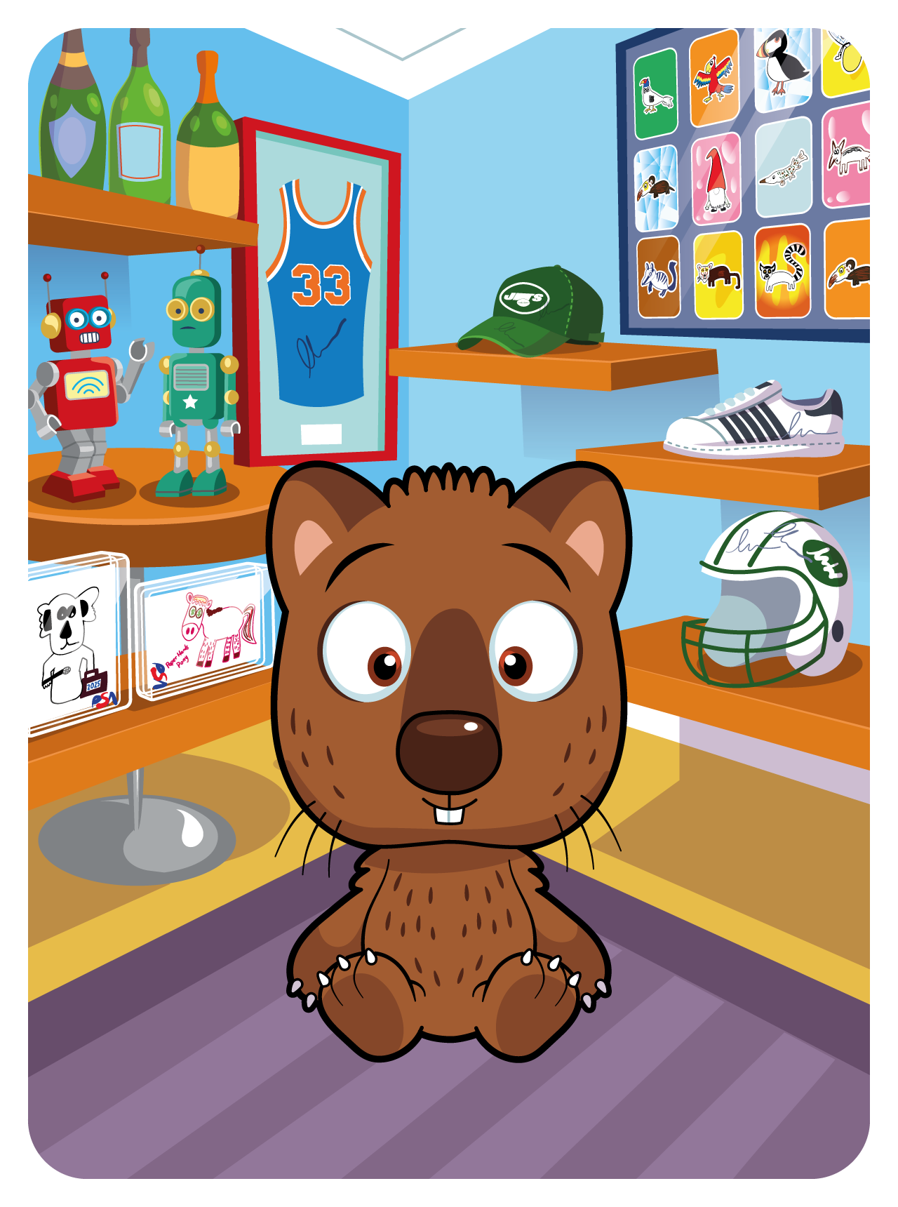 Gary Vaynerchuk - VeeFriends Series 2 - Hard-Working Wombat #37827 - NFT # 37827