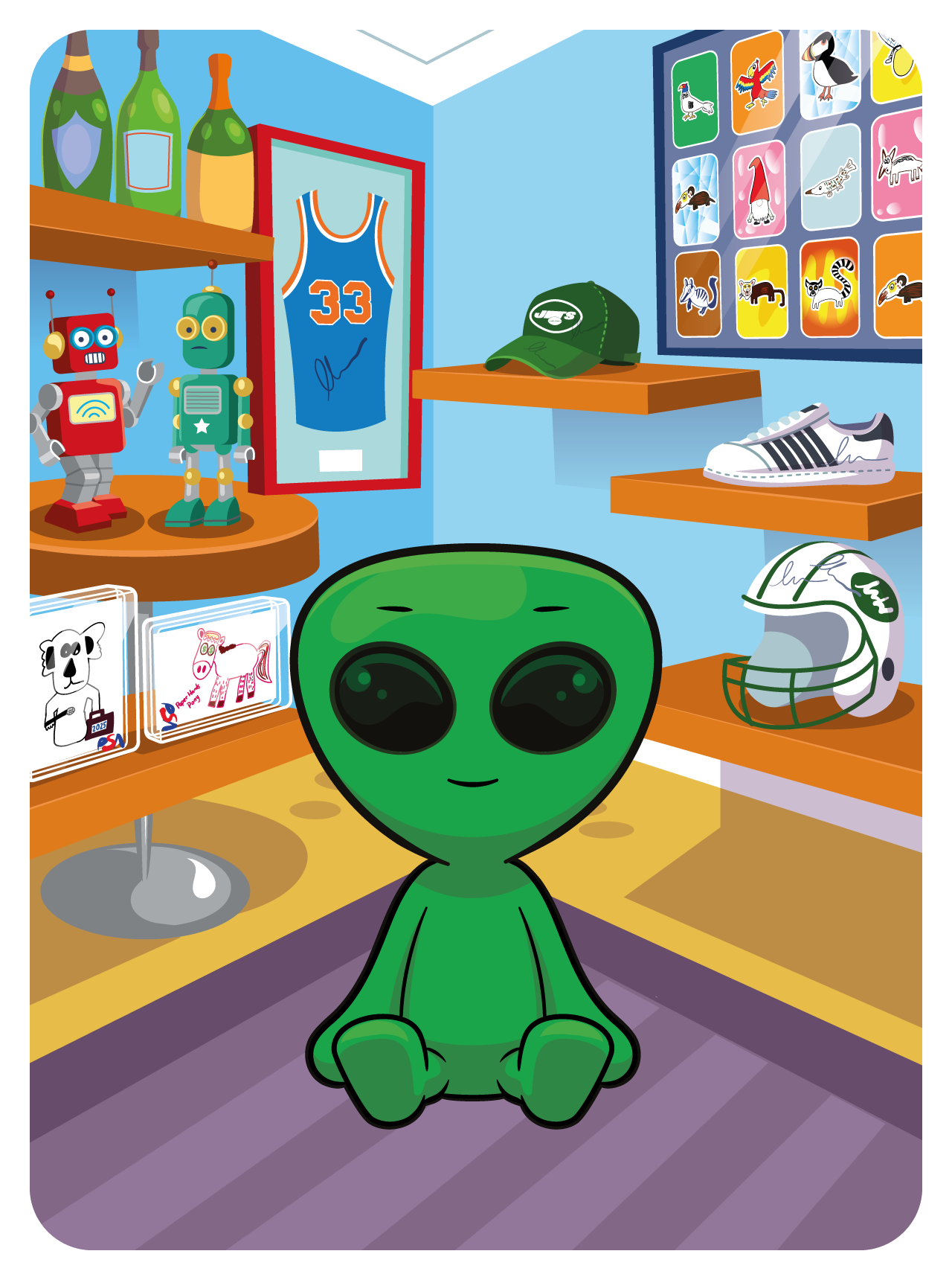 Gary Vaynerchuk - VeeFriends Series 2 - Adaptable Alien #37986 - NFT # 37986