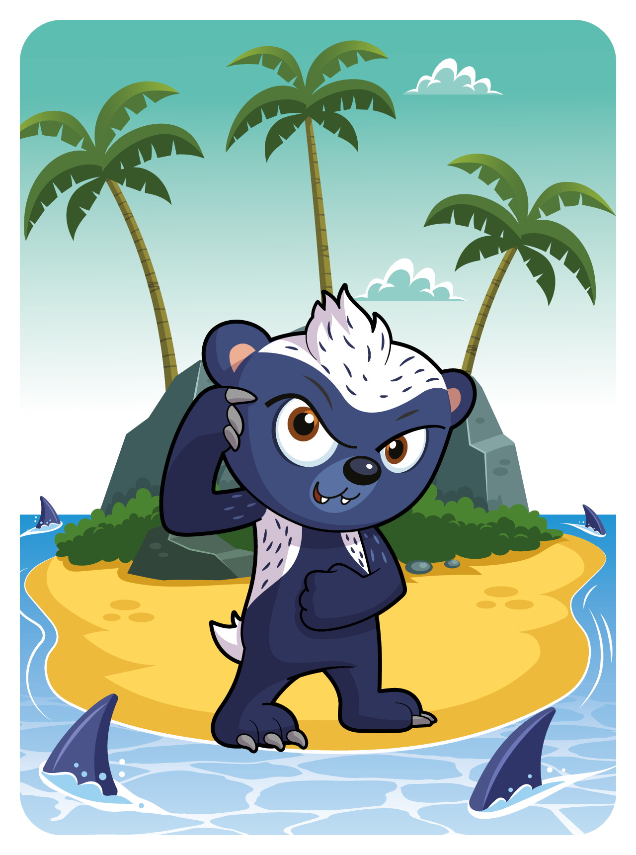 Gary Vaynerchuk - VeeFriends Series 2 - Headstrong Honey Badger #37987 - NFT # 37987