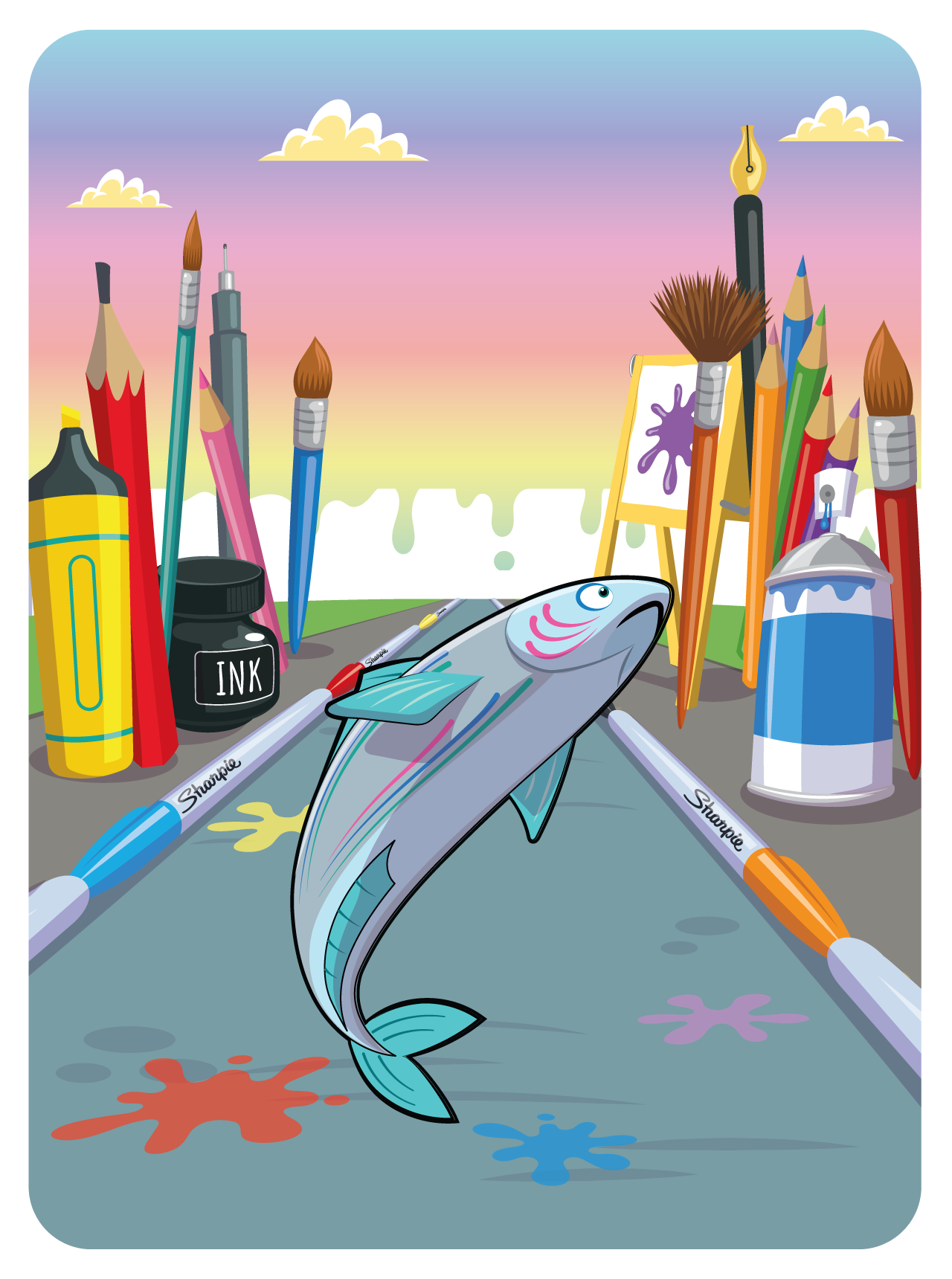 Gary Vaynerchuk - VeeFriends Series 2 - Spiffy Salmon #37997 - NFT # 37997