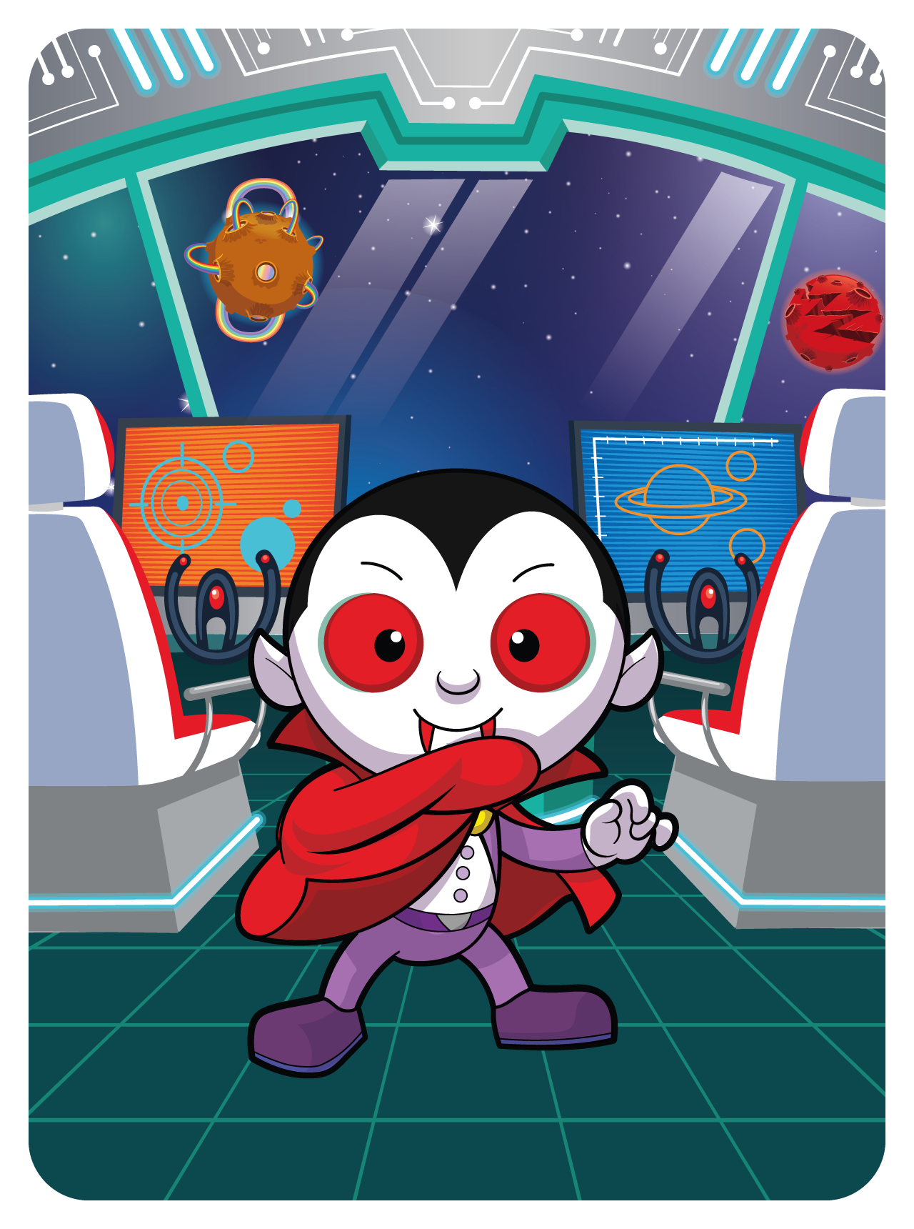 Gary Vaynerchuk - VeeFriends Series 2 - Vibe'n Vampire #38088 - NFT # 38088