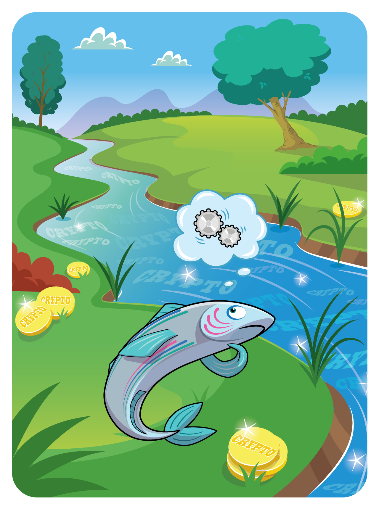 Gary Vaynerchuk - VeeFriends Series 2 - Spiffy Salmon #38135 - NFT # 38135