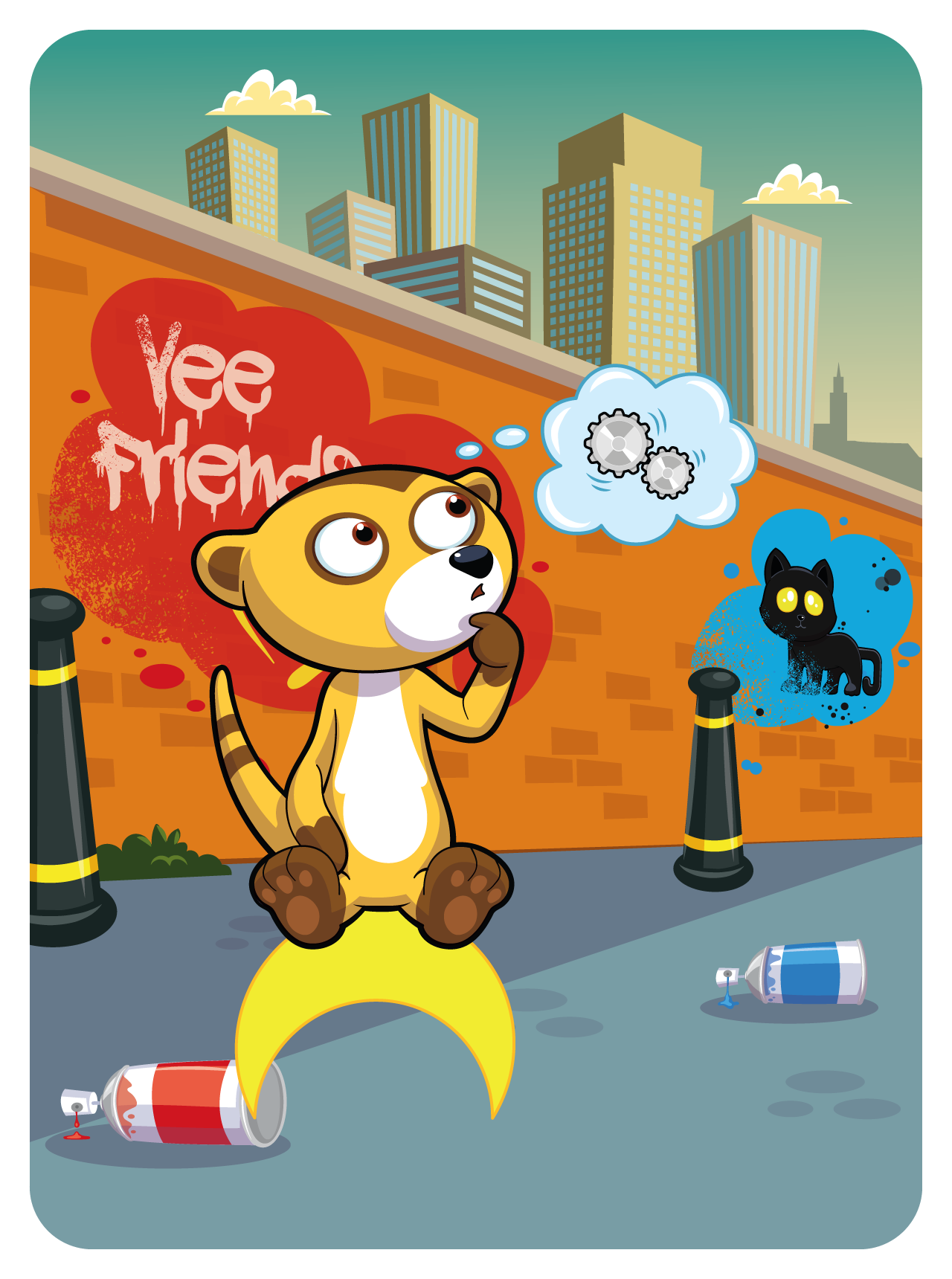 Gary Vaynerchuk - VeeFriends Series 2 - To The Moon Meerkat #38225 - NFT # 38225